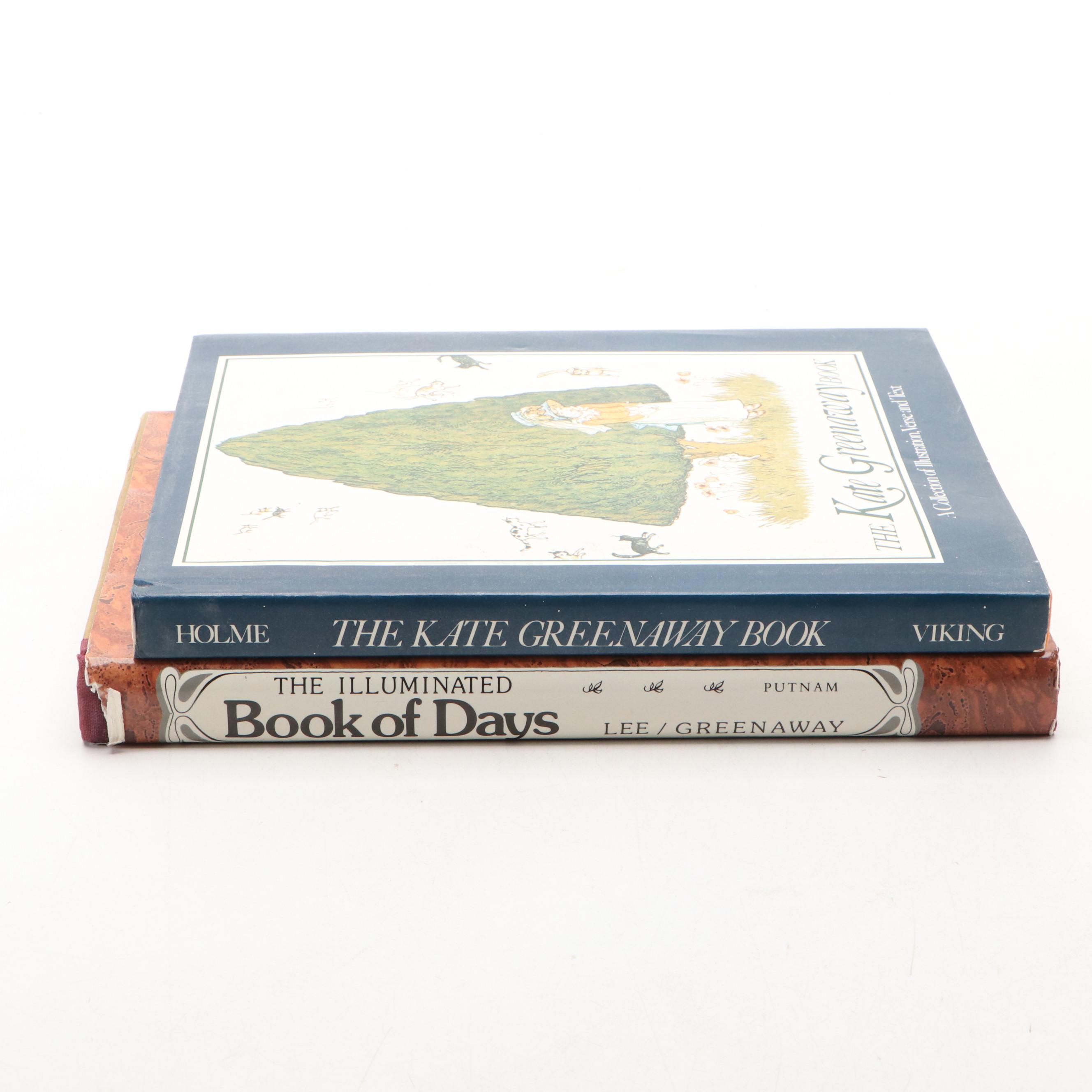 First Edition "The Kate Greenaway Book" by Bryan Holme and More