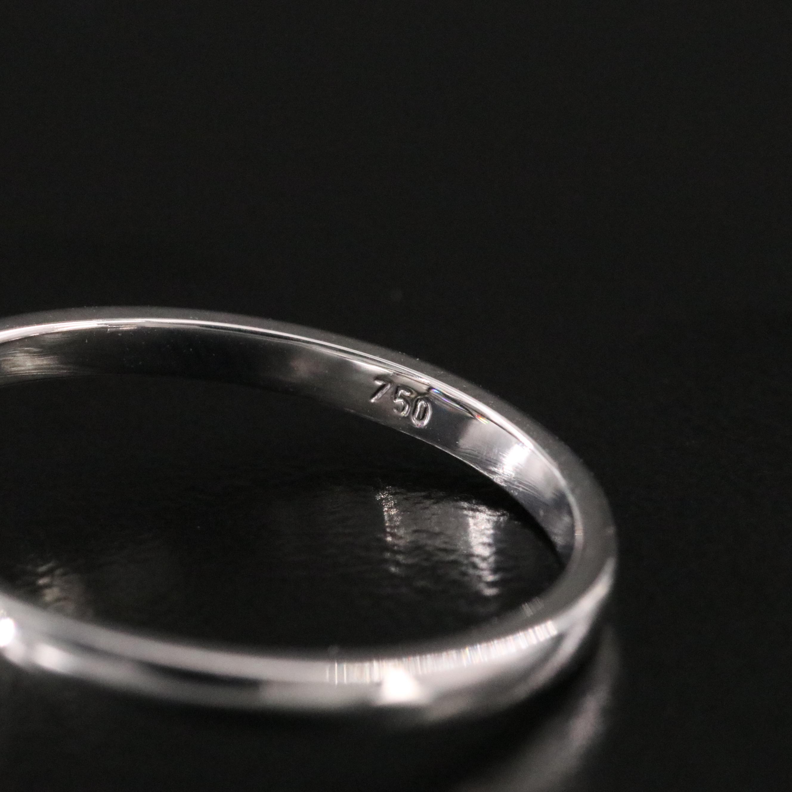 18K 7.13 CT Lab Grown Diamond Solitaire Ring with IGI Report