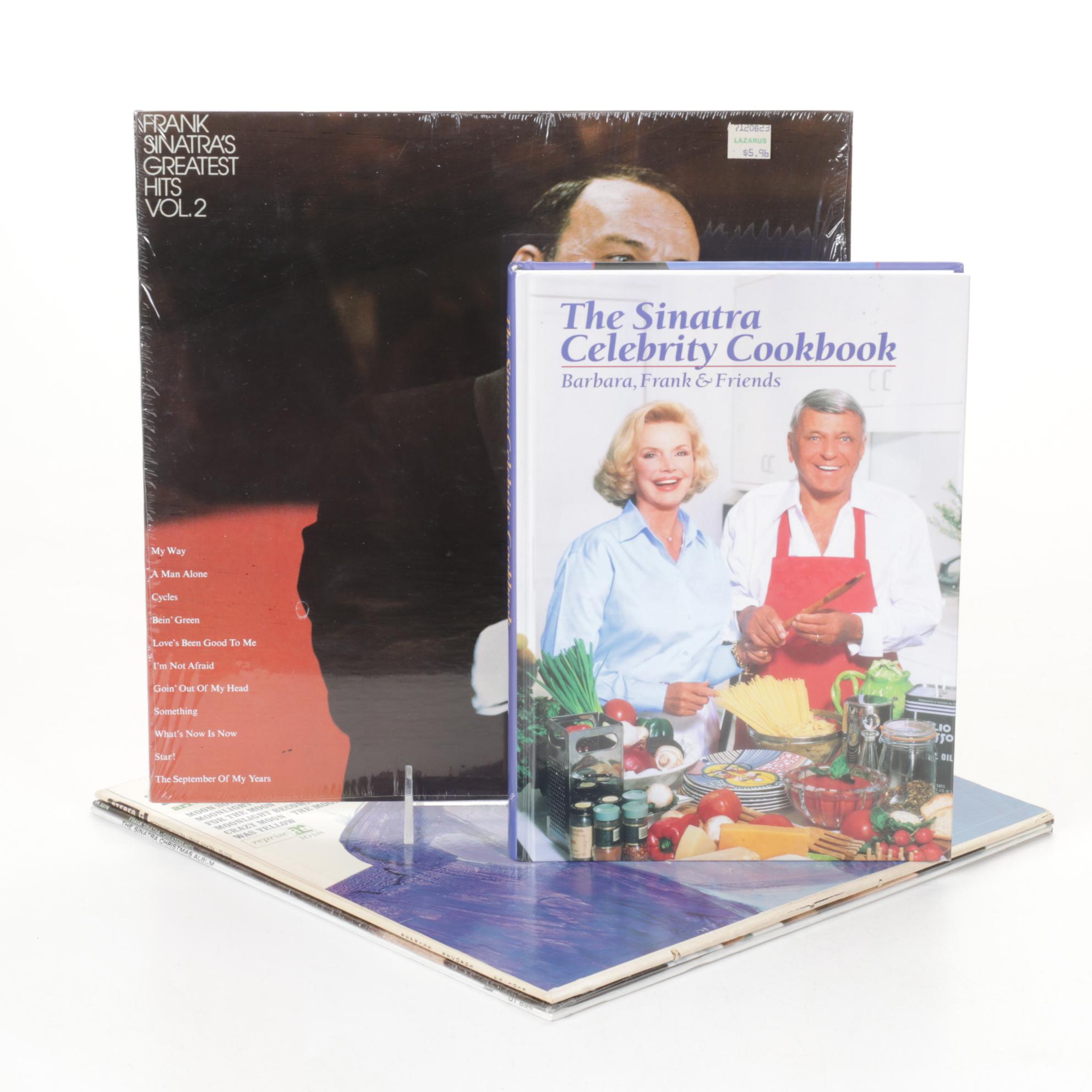 Frank Sinatra Records with "The Sinatra Celebrity Cookbook"