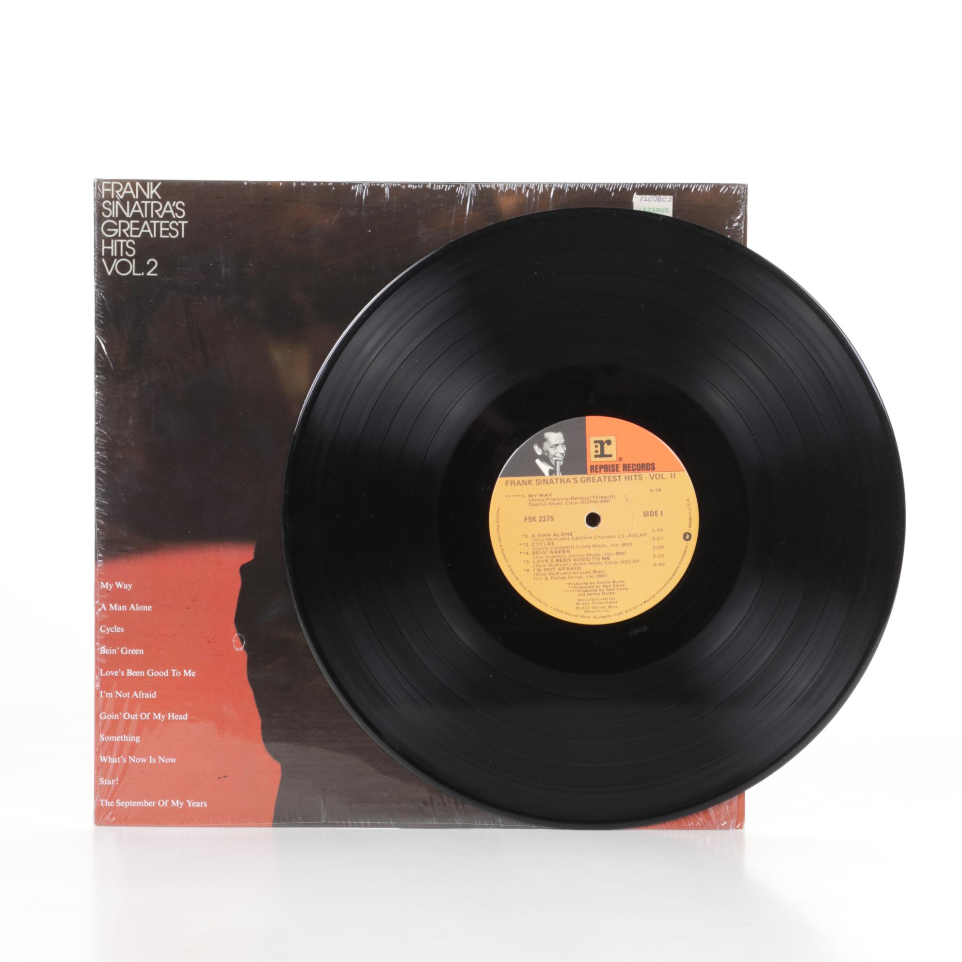 Frank Sinatra Records with "The Sinatra Celebrity Cookbook"