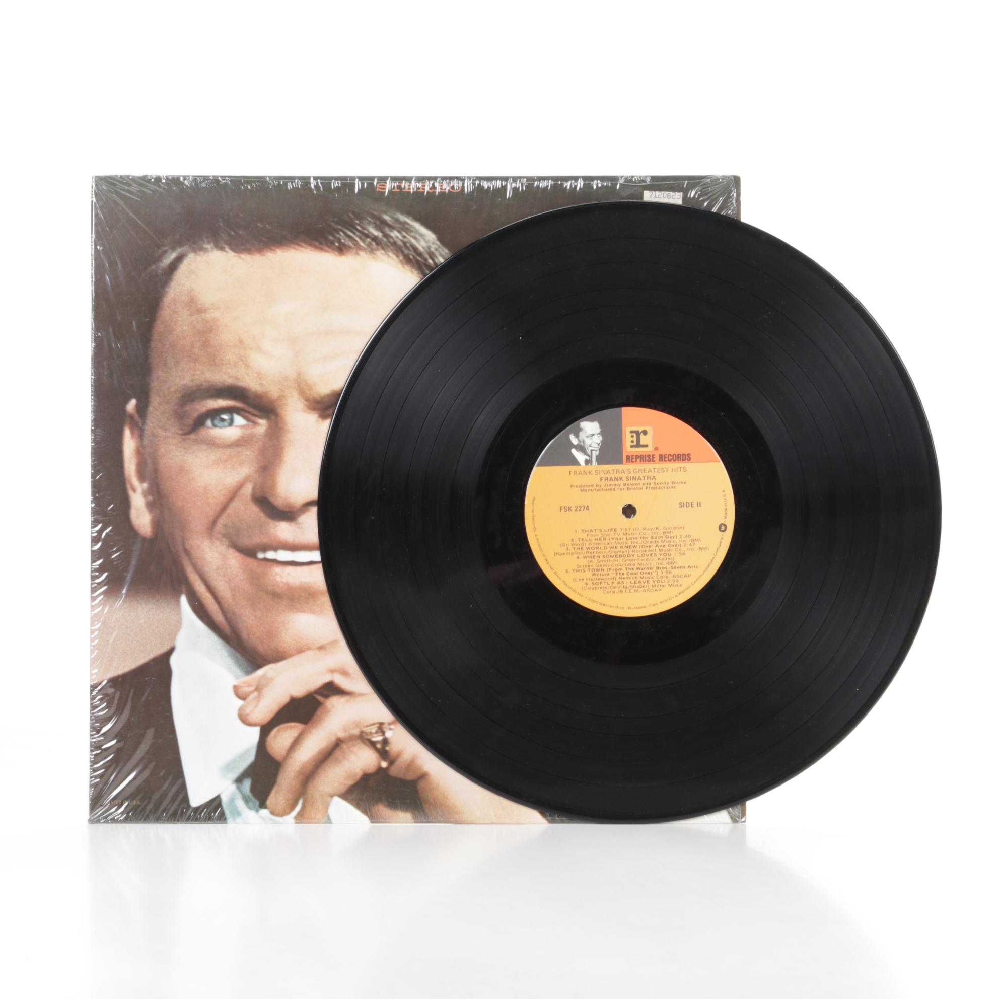 Frank Sinatra Records with "The Sinatra Celebrity Cookbook"