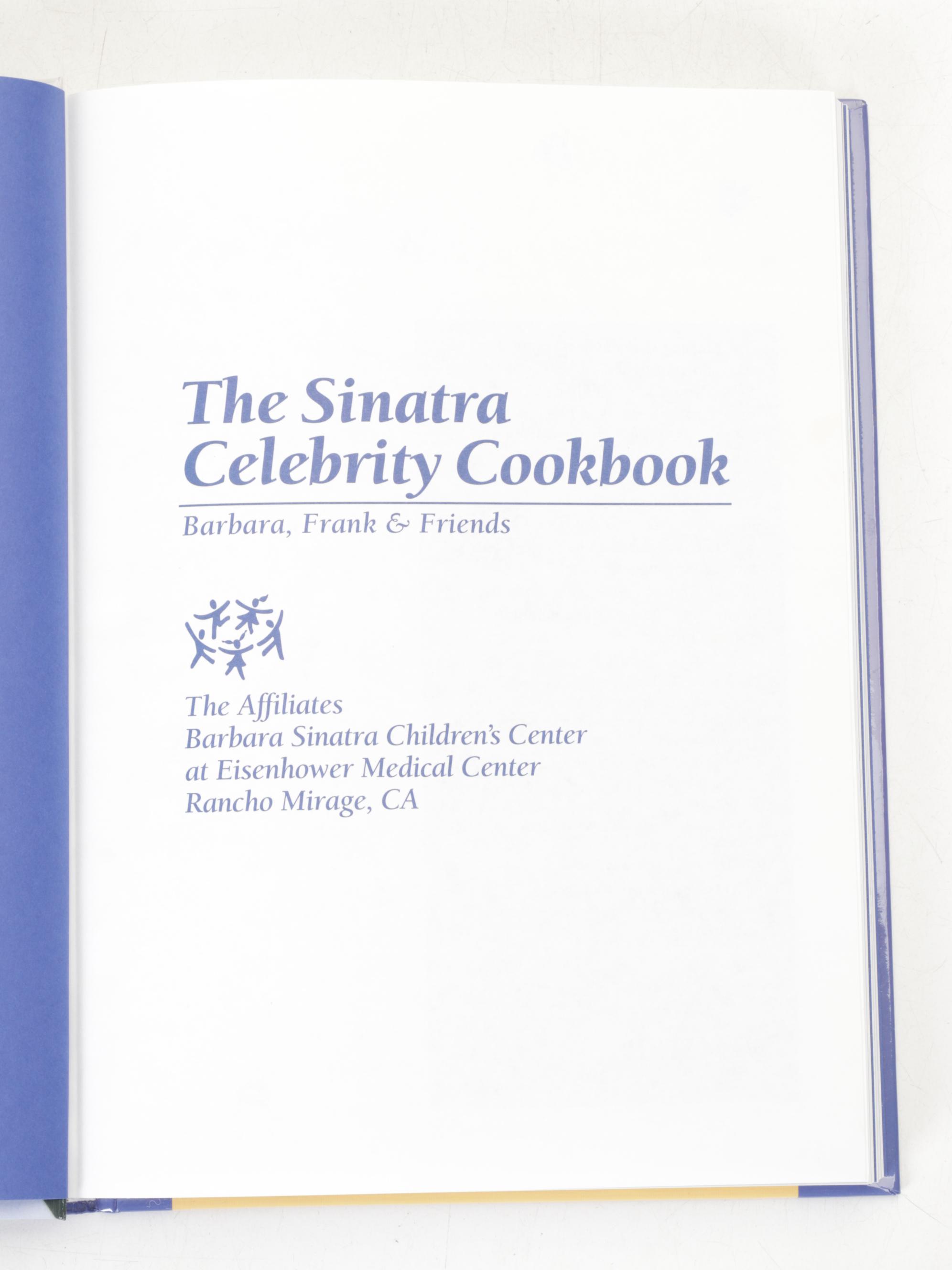 Frank Sinatra Records with "The Sinatra Celebrity Cookbook"