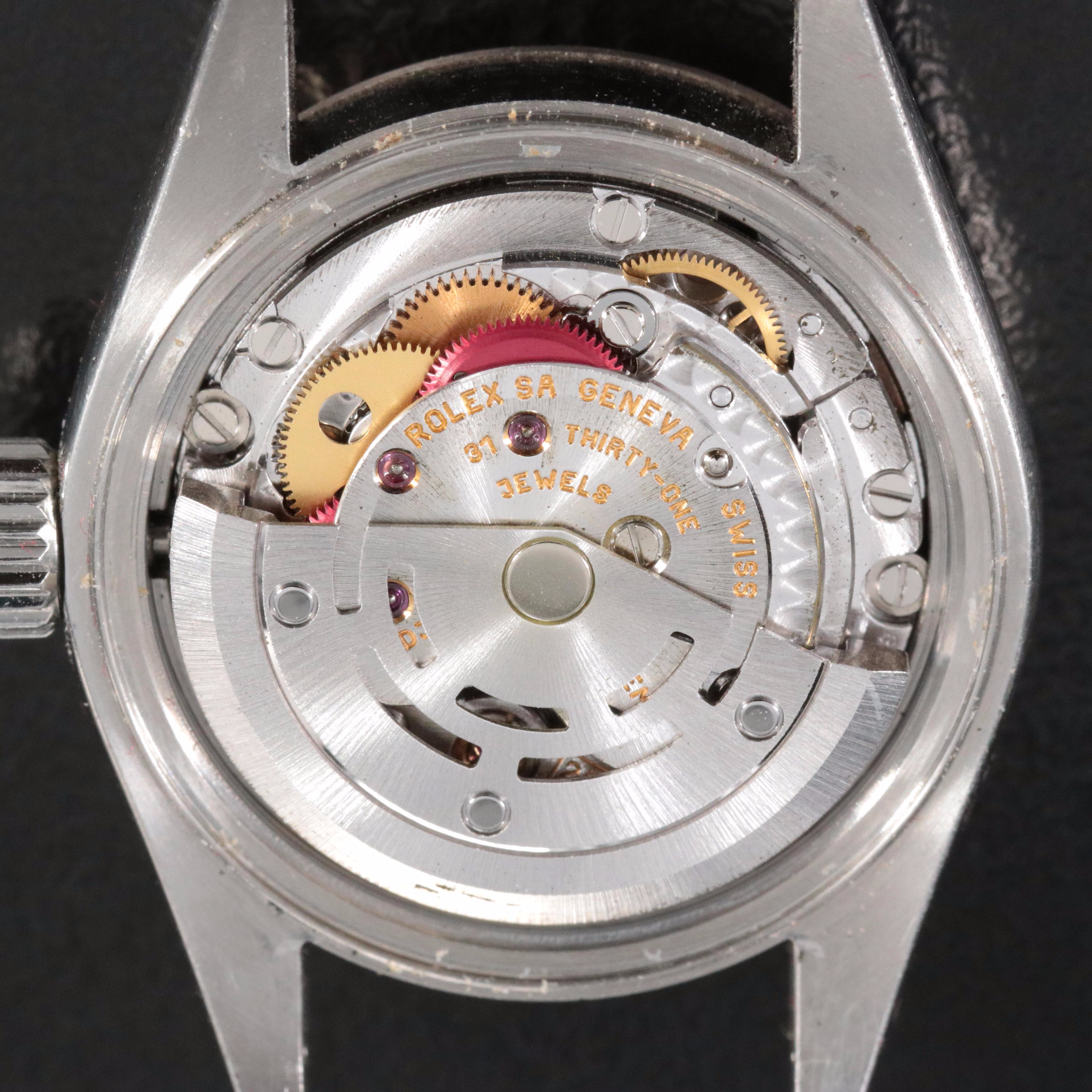 2000 Rolex Sodalite Factory Diamond Dial Datejust Watch