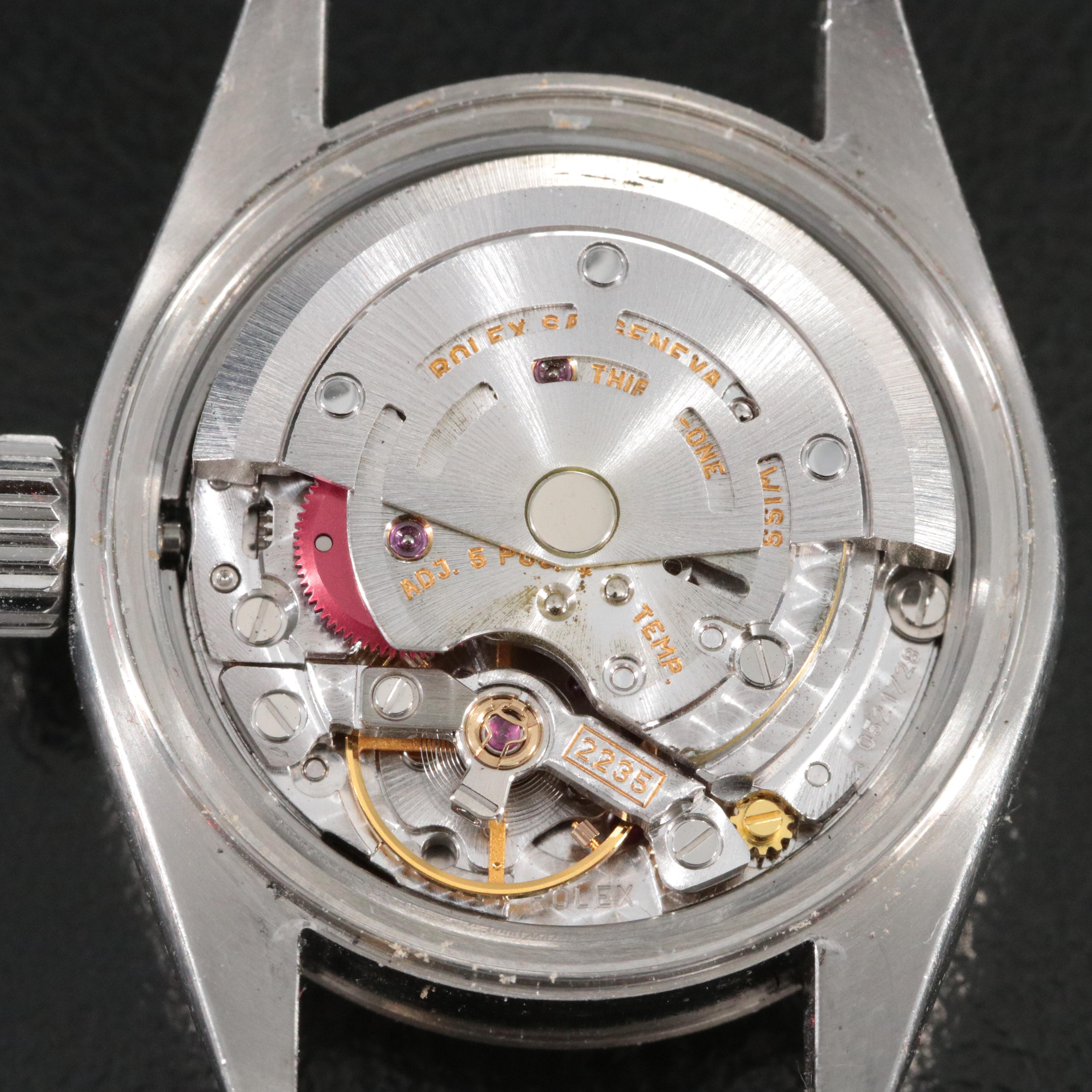 2000 Rolex Sodalite Factory Diamond Dial Datejust Watch