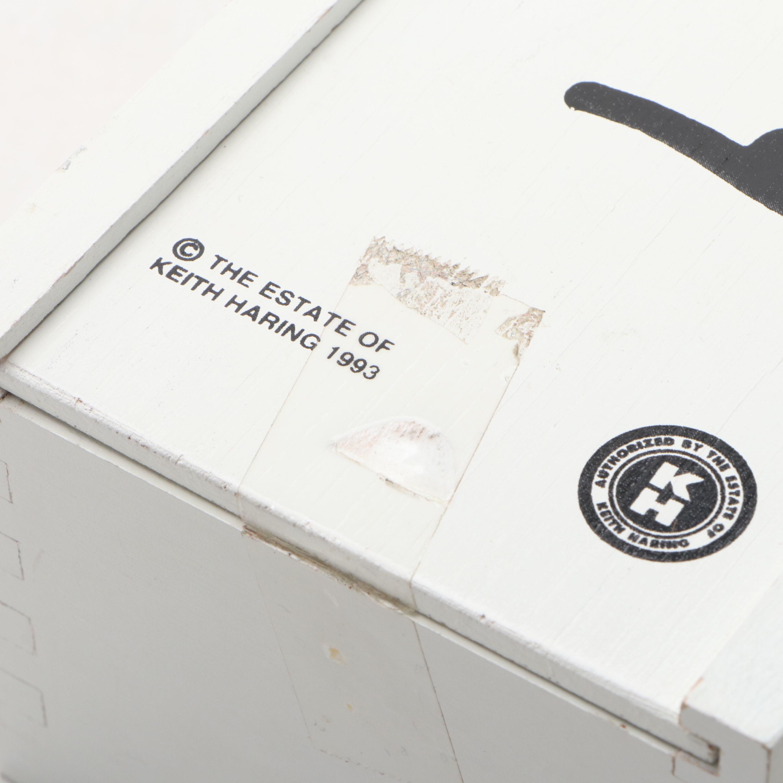 Keith Haring Wooden Domino Set, Late 20th Century