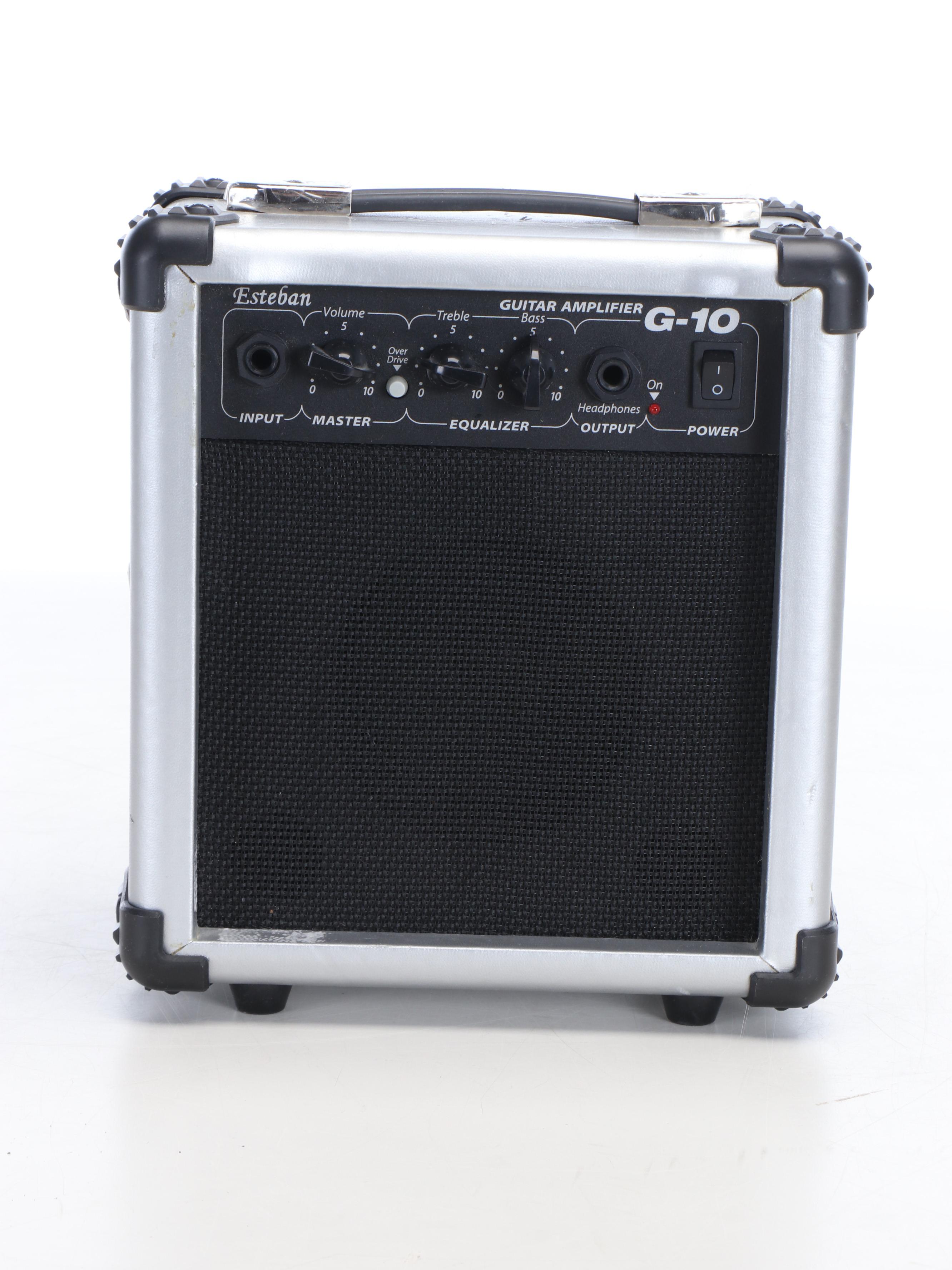 American Legacy Acoustic-Electric Guitar with Esteban G-10 Amplifier and Case