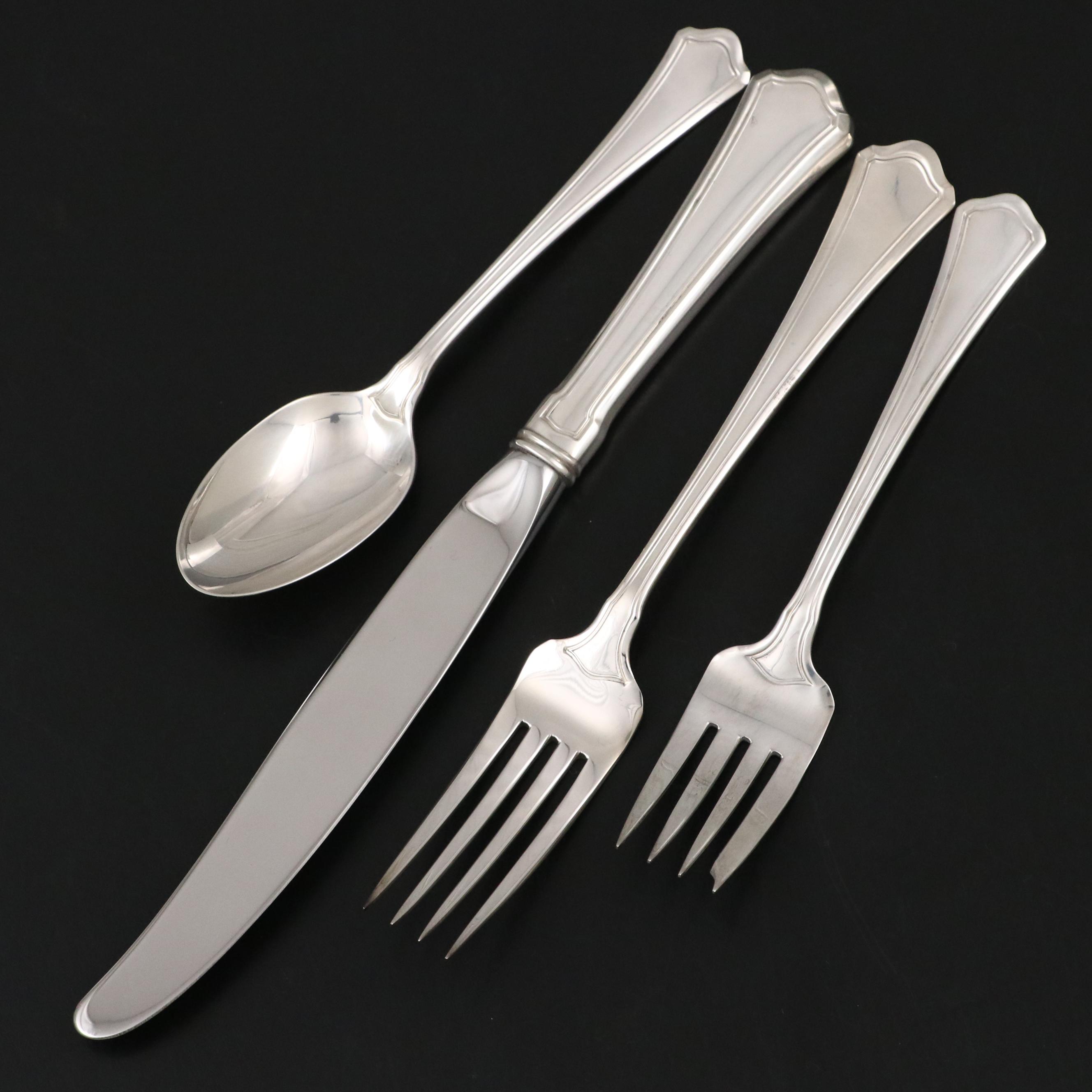R. Wallace & Sons "Washington" Sterling Silver Flatware, 1911-1996