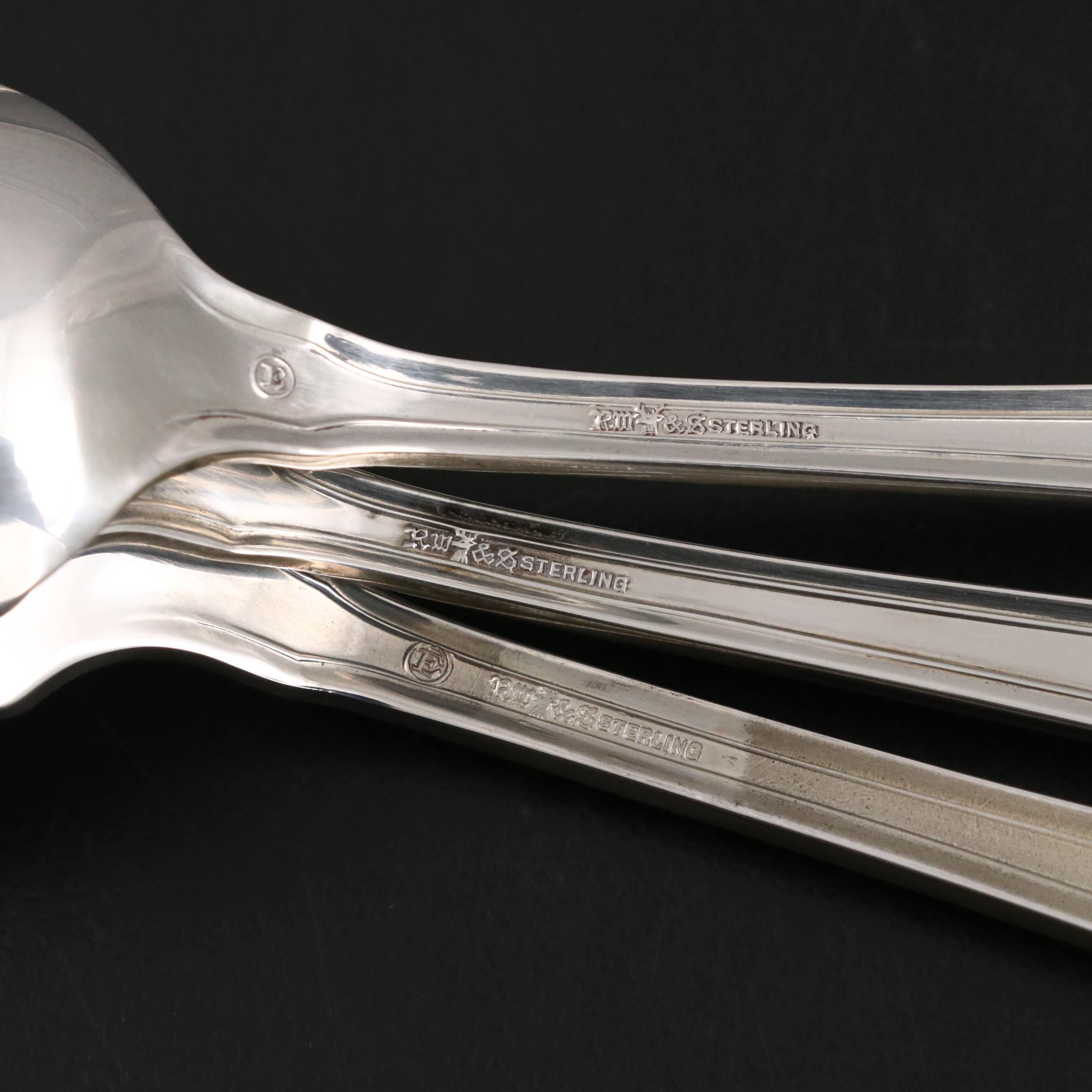 R. Wallace & Sons "Washington" Sterling Silver Flatware, 1911-1996
