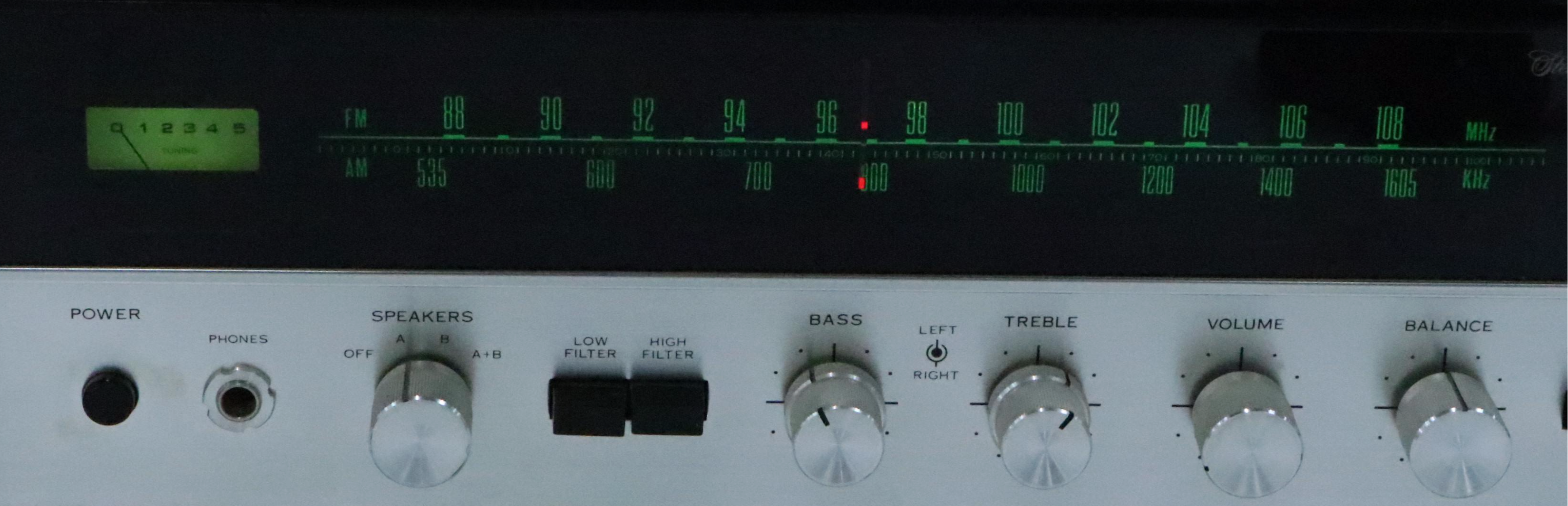 Sansui 2000A Stereo Tuner Amplifier, Circa 1969