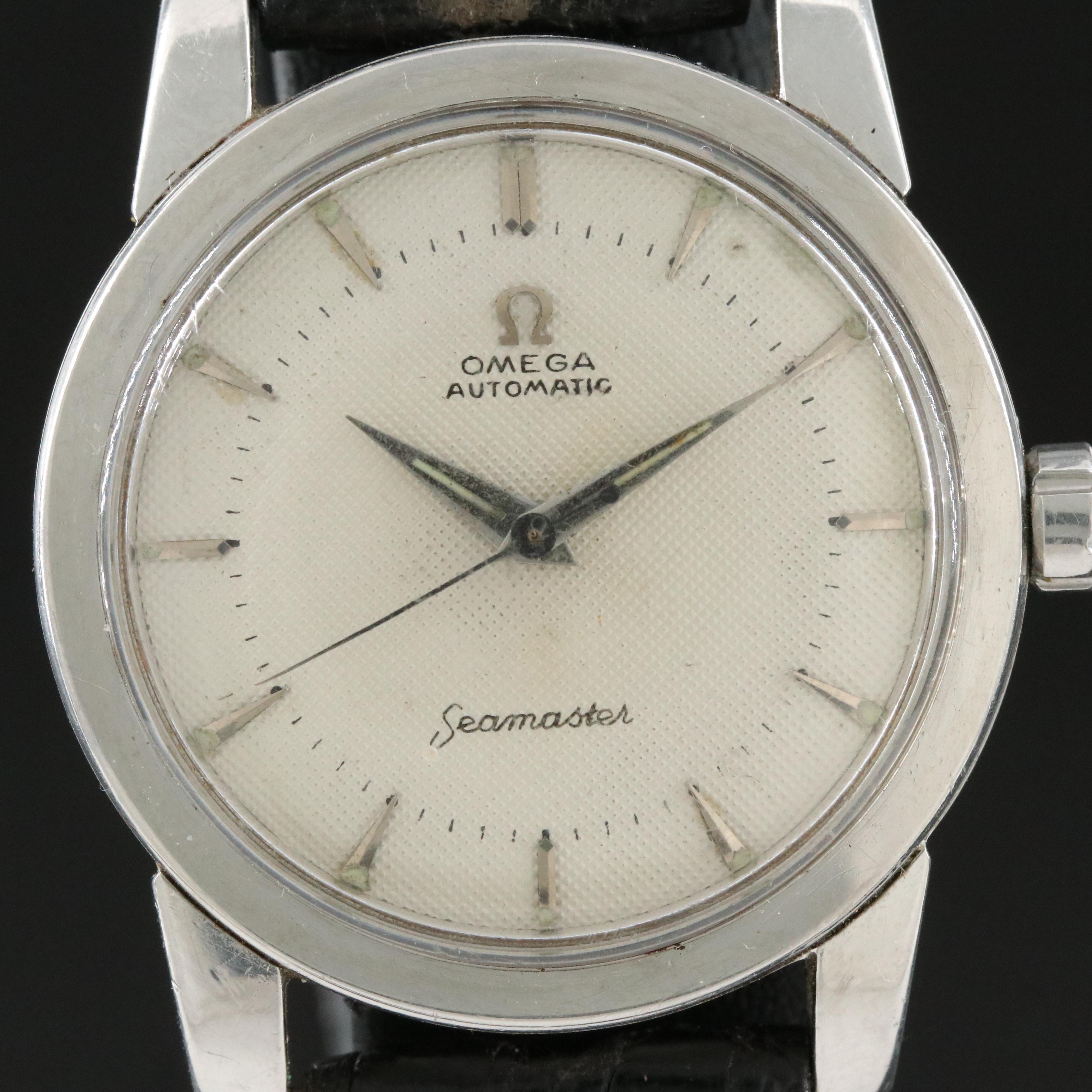 1952 Omega Seamaster Bumper Automatic Watch