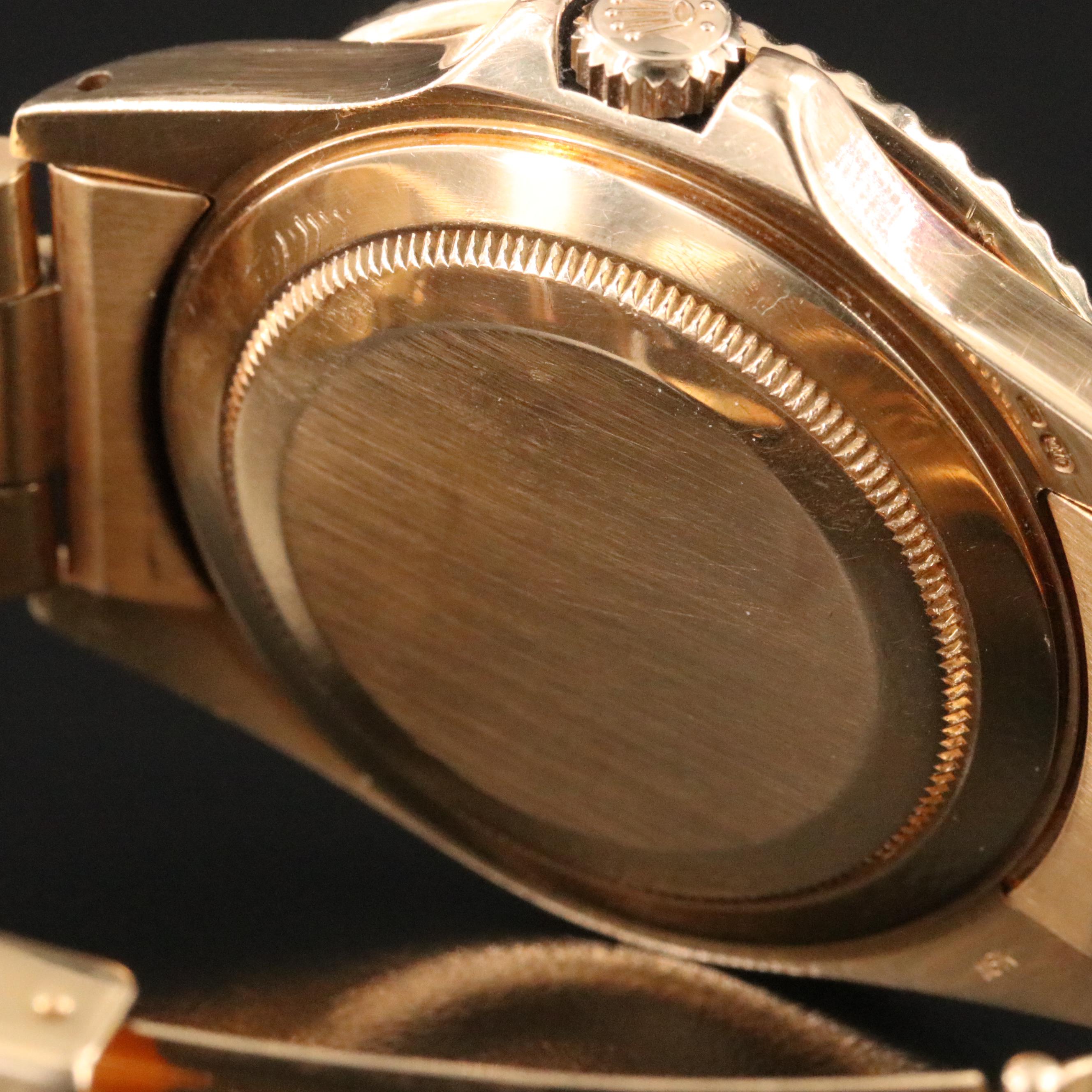 1980 Rolex GMT-Master Black Dial and Bezel Watch