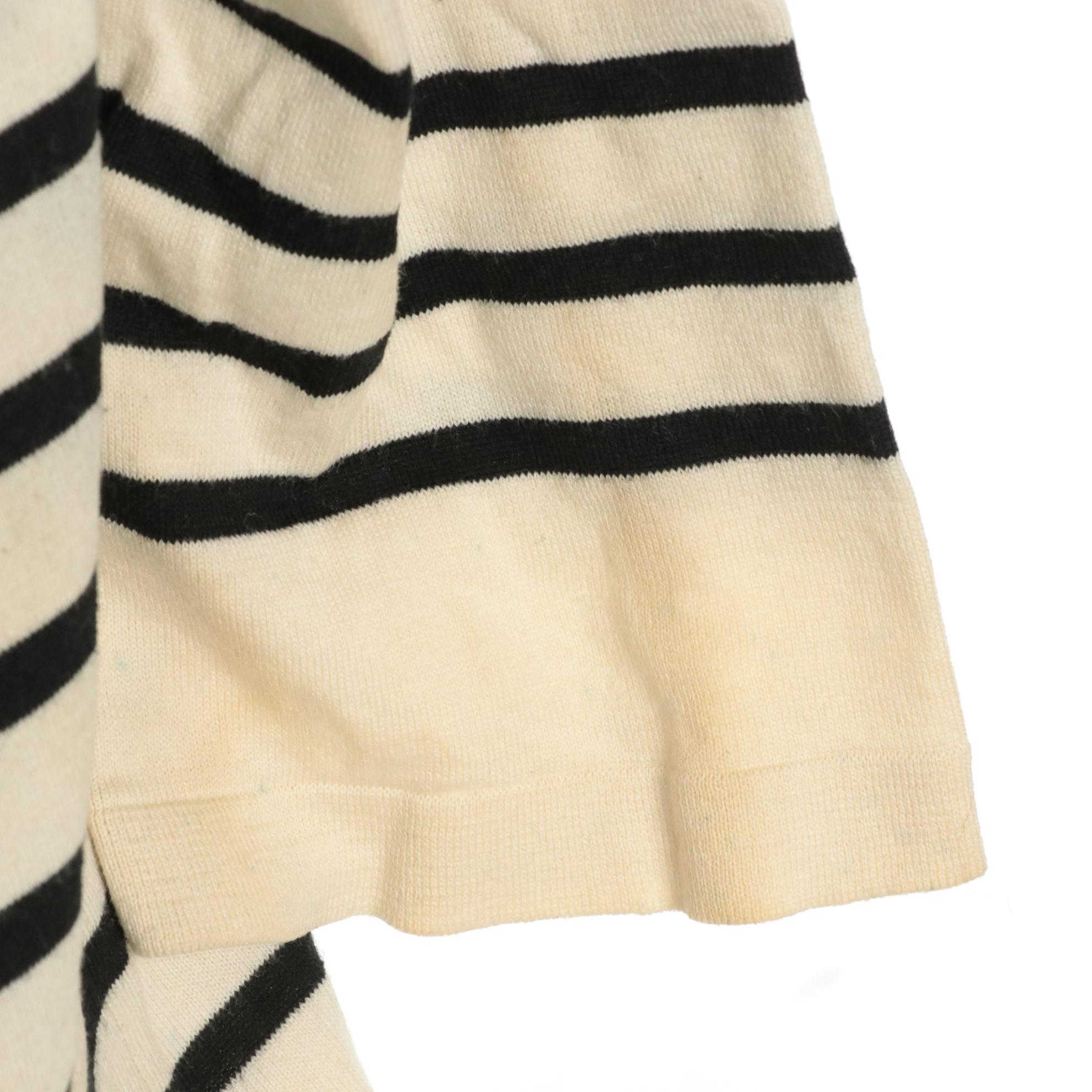 Marc Jacobs Striped Cotton/Cashmere Knit Blend Sequin Heart Top and Mini Dress