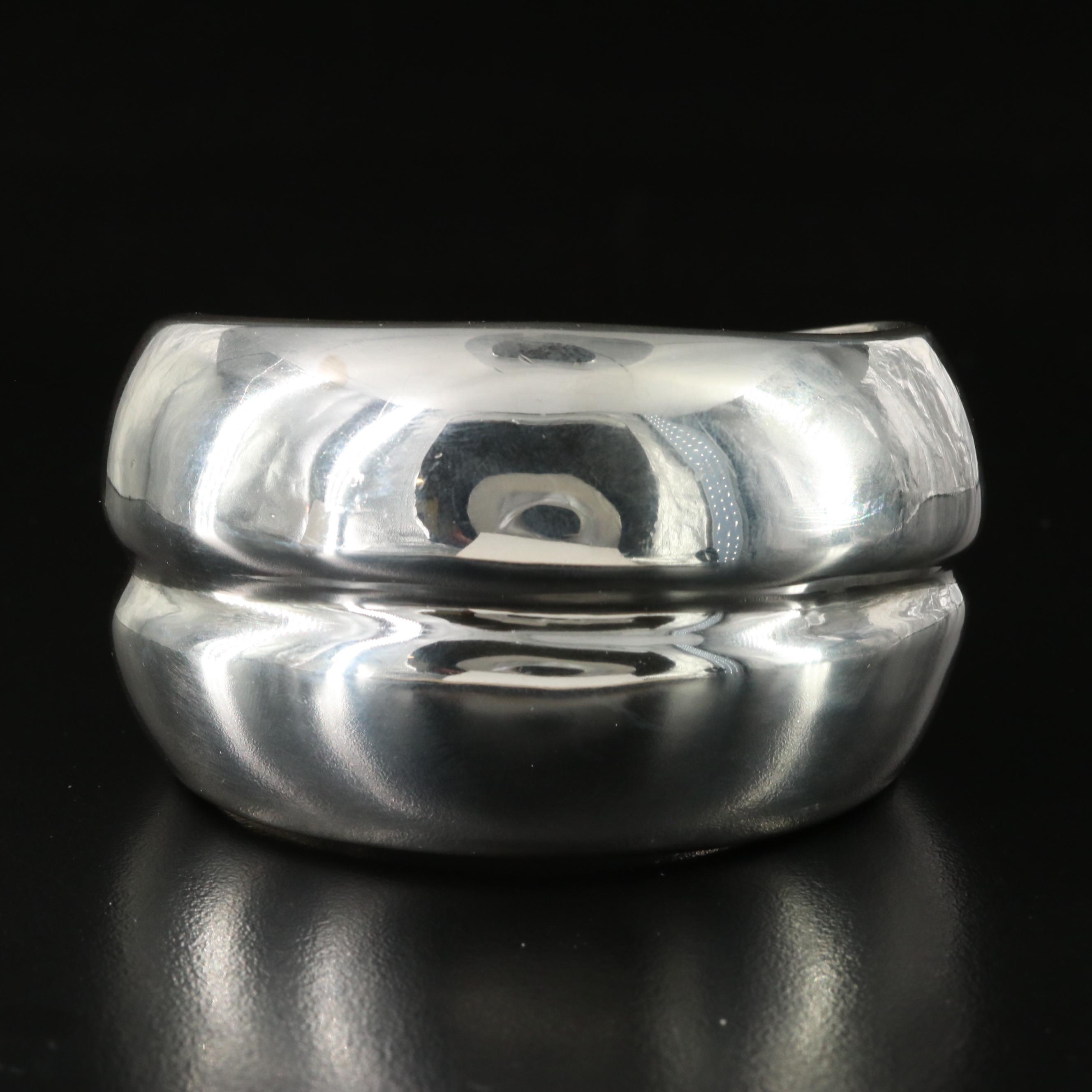 Talleres de Los Ballesteros Sterling Cuff