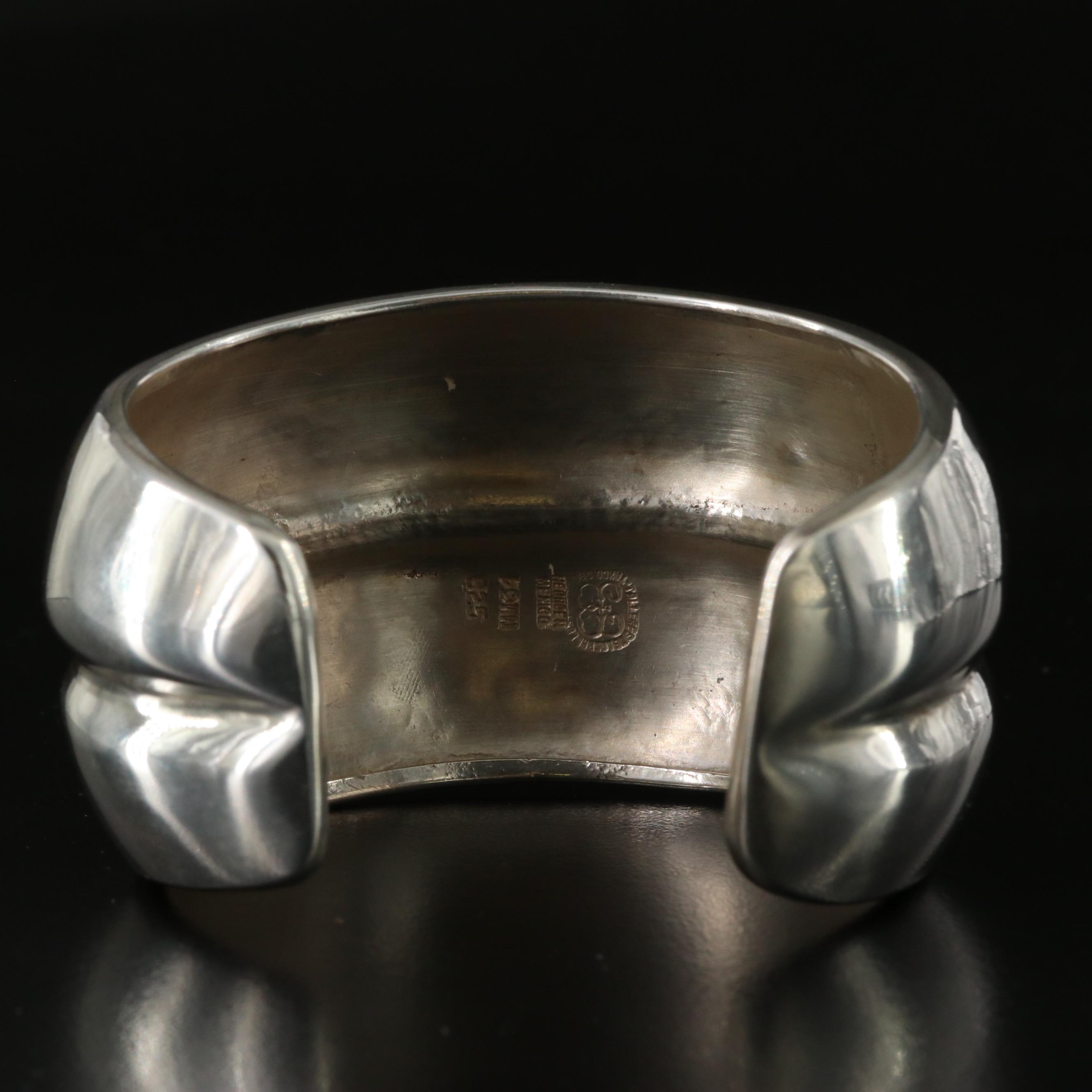Talleres de Los Ballesteros Sterling Cuff
