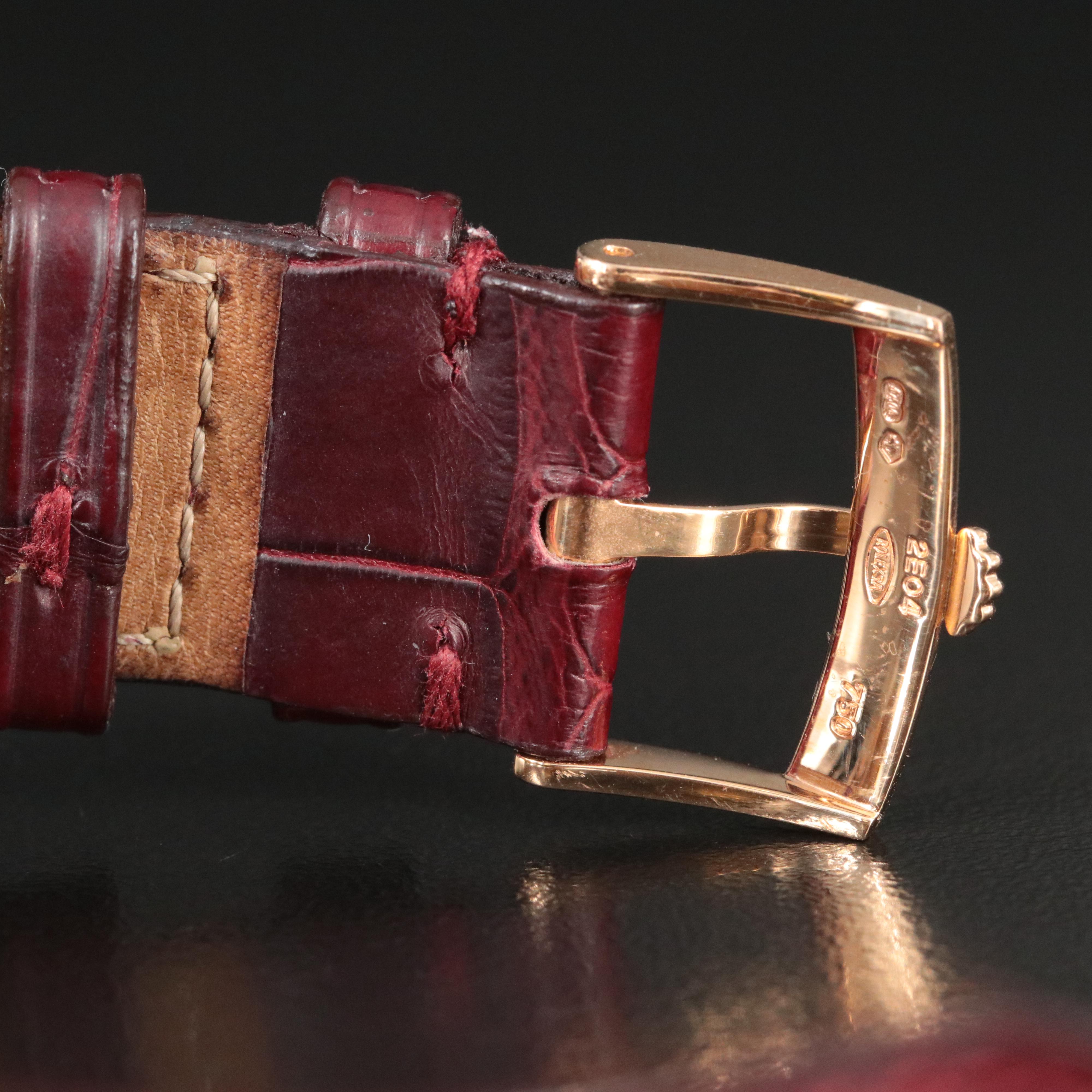 Rolex Cellini Cestello 5330 White 36mm 18K Rose Gold Manual-Wind Watch