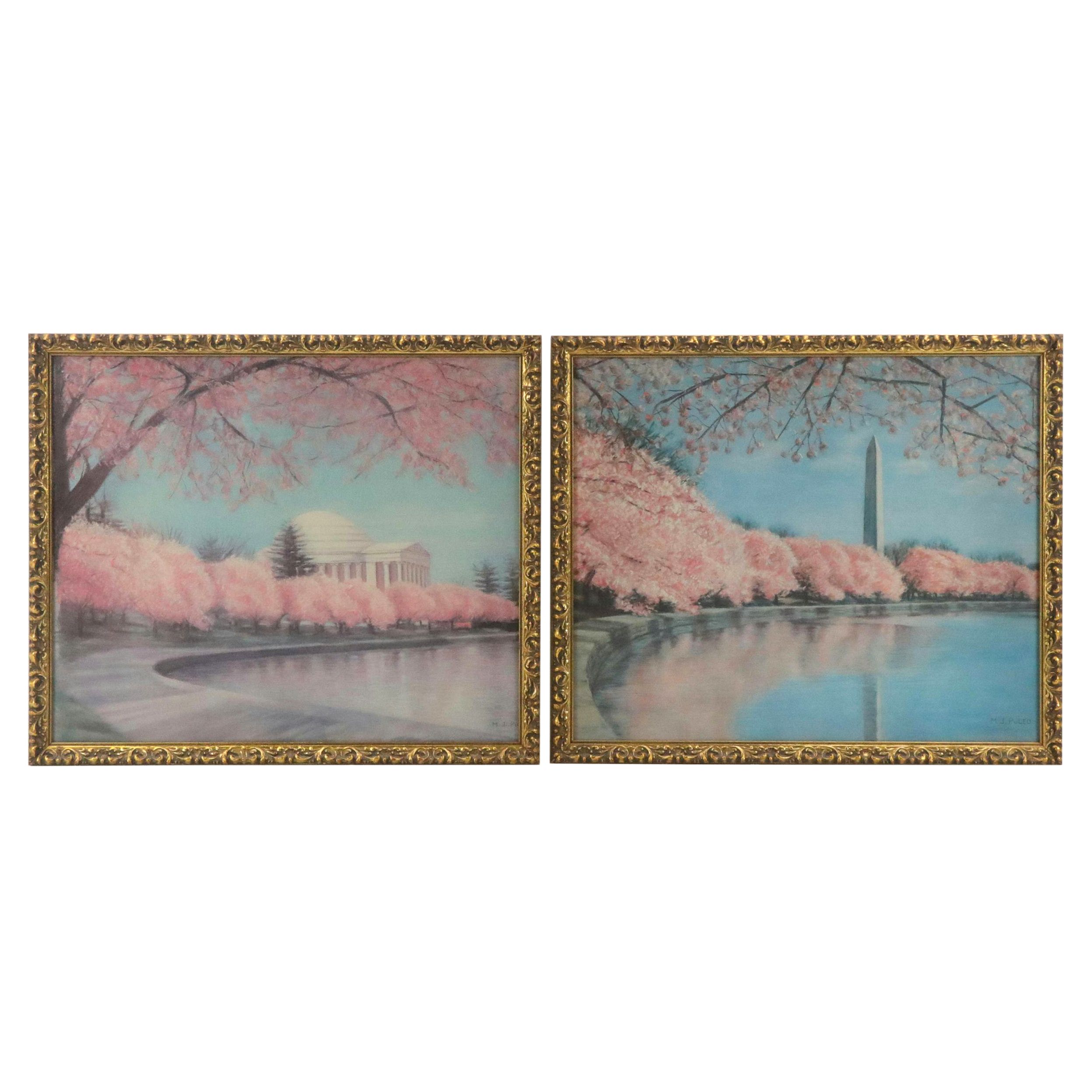 Offset Lithographs of Jefferson National Memorial After M. J. Puleo