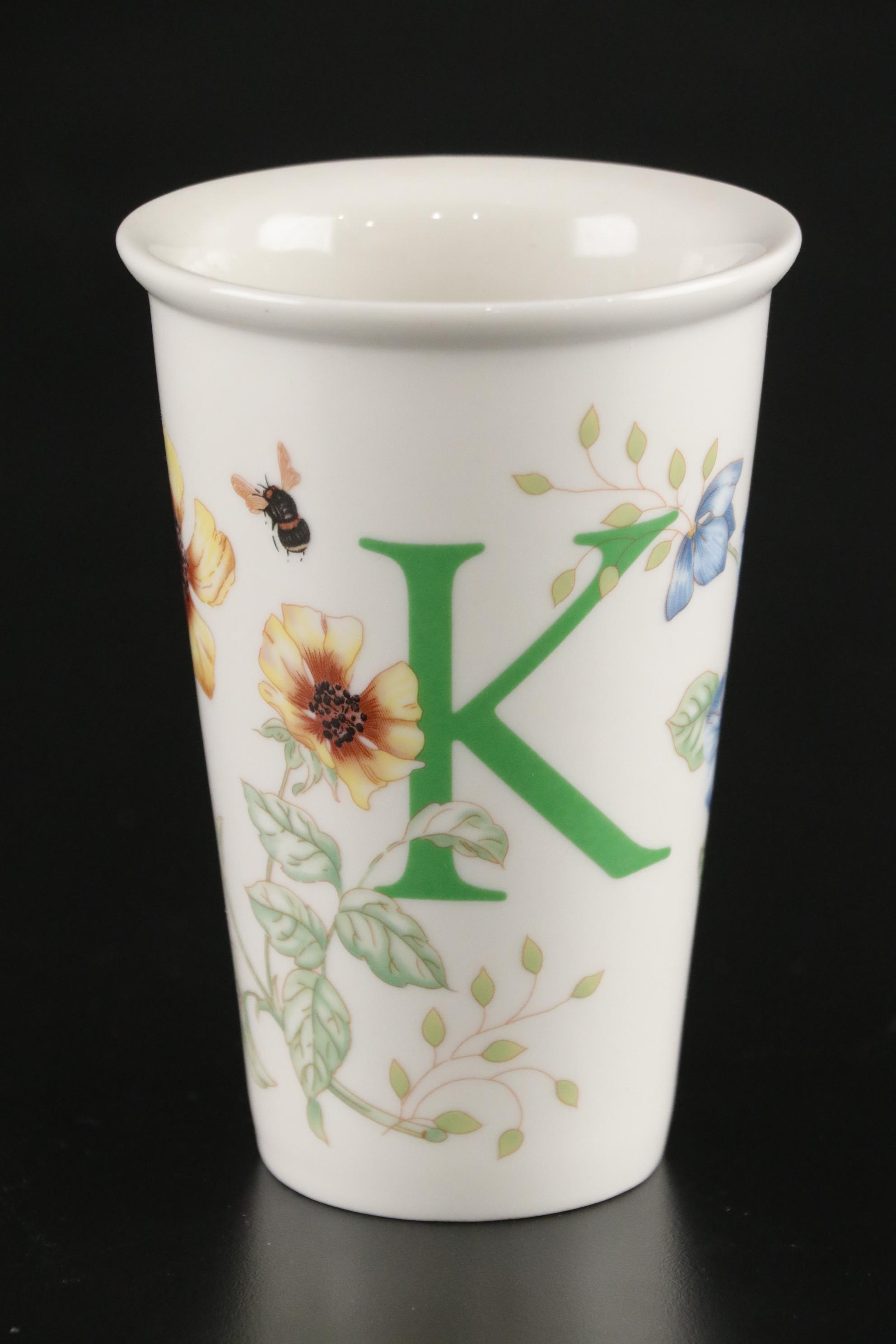 Louise de Luyer for Lenox "Butterfly Meadow" Collection of Mugs and Plates