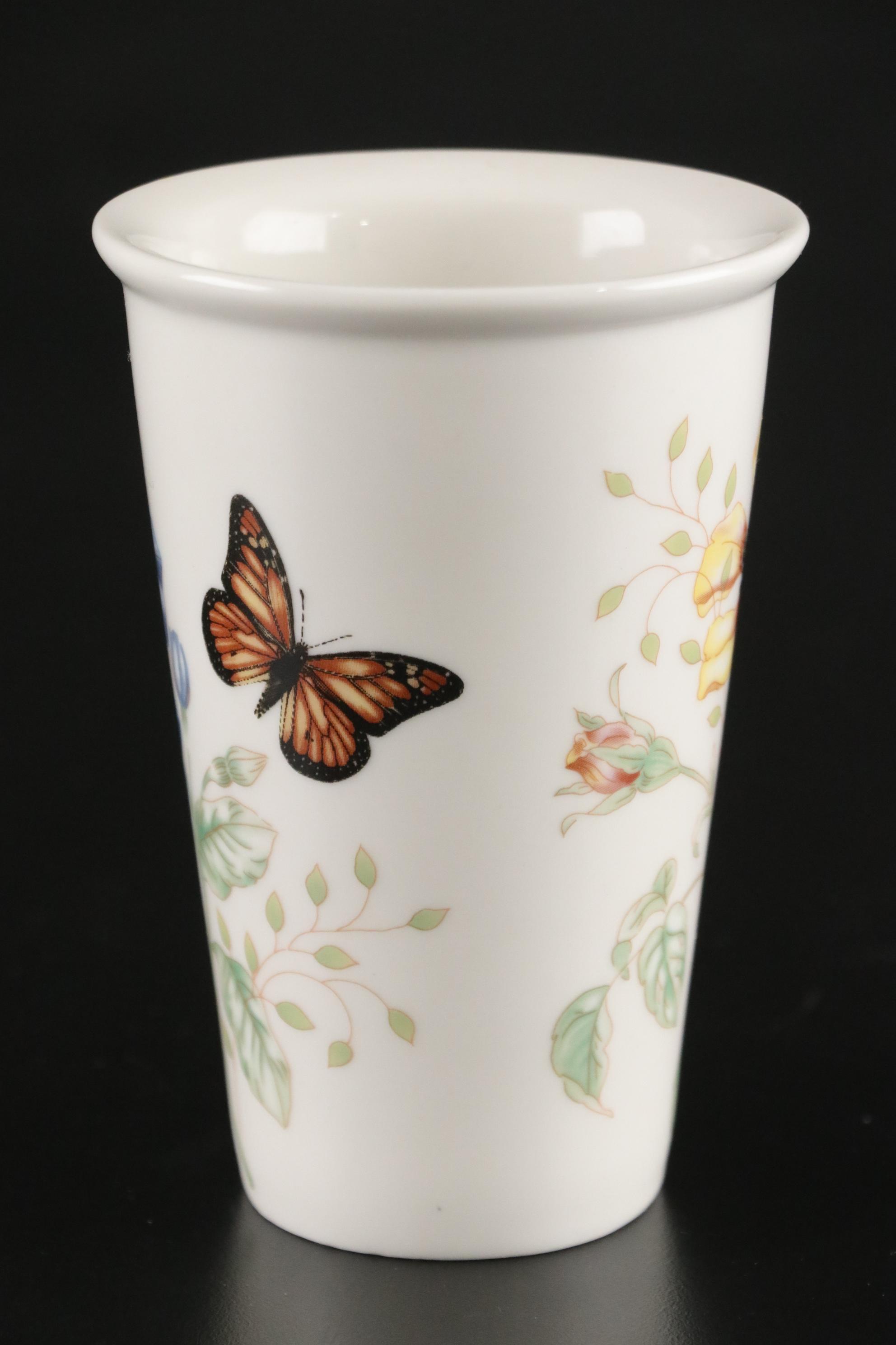 Louise de Luyer for Lenox "Butterfly Meadow" Collection of Mugs and Plates