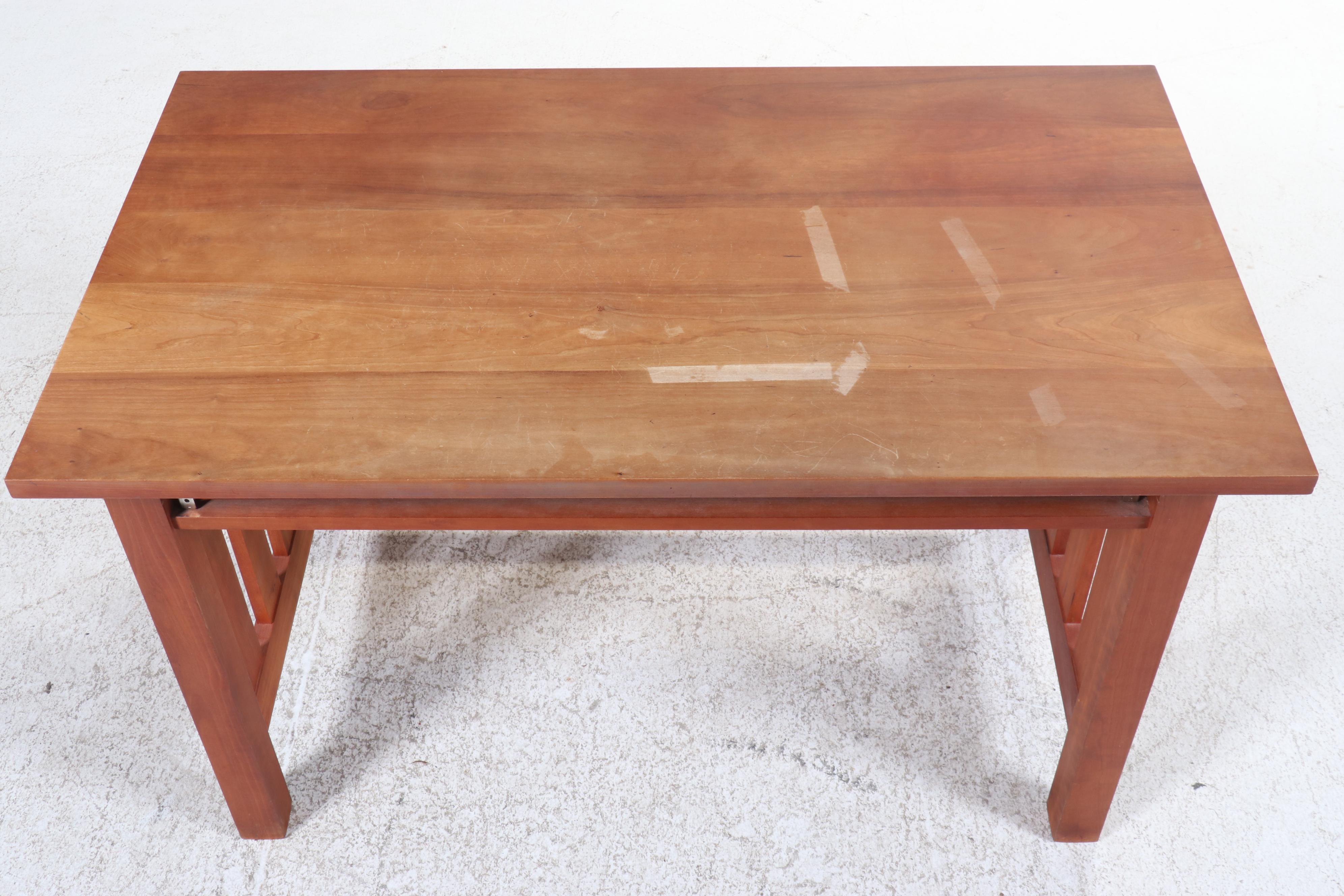 Contemporary Shaker Style Wood Computer Desk