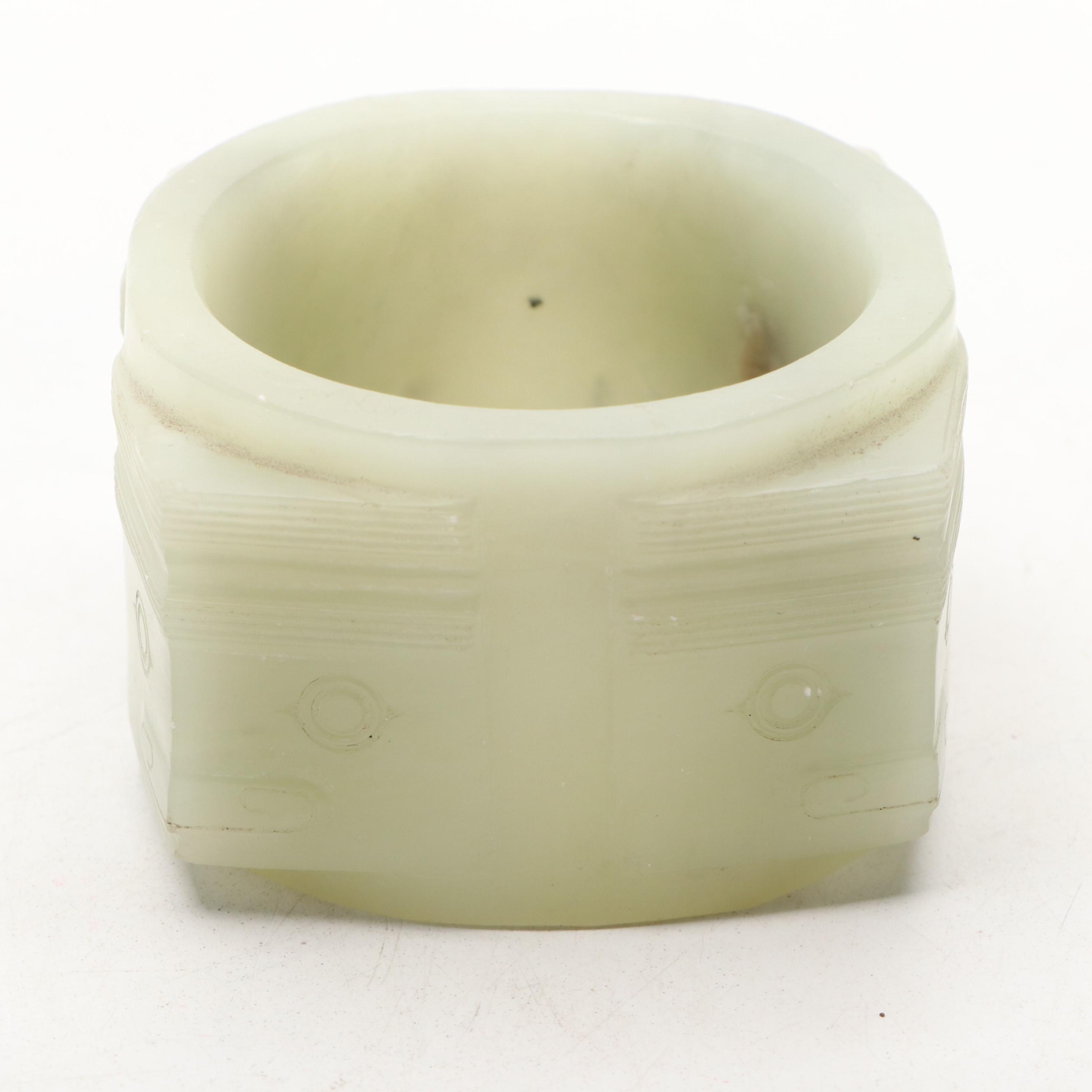 Liangzhu Culture Jade "Cong" Ritual Circlet, 3,000–2,500 BCE