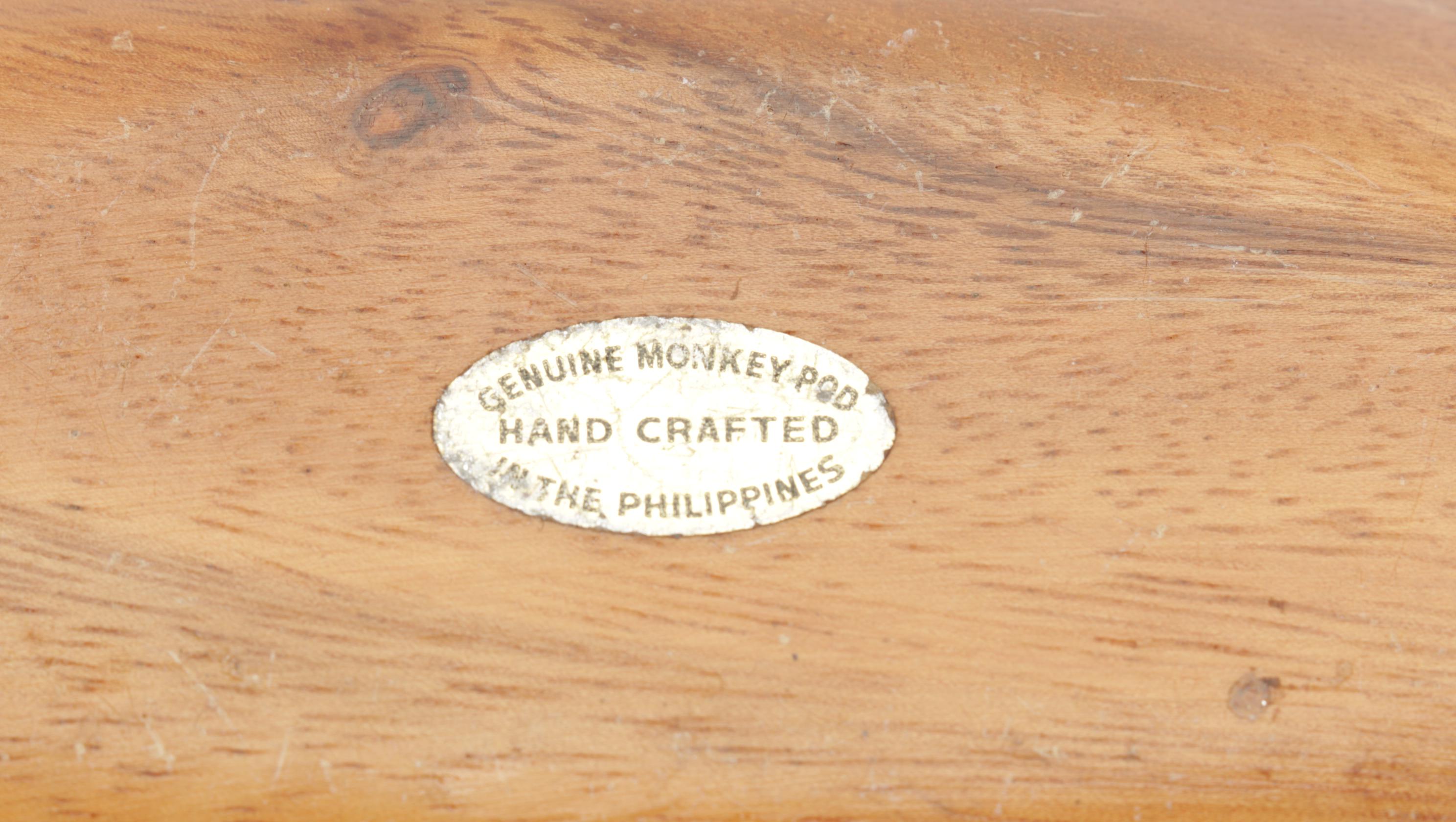 Monkey Pod Wood Serving Collection Features Mid Century Cigar Ashtray and More