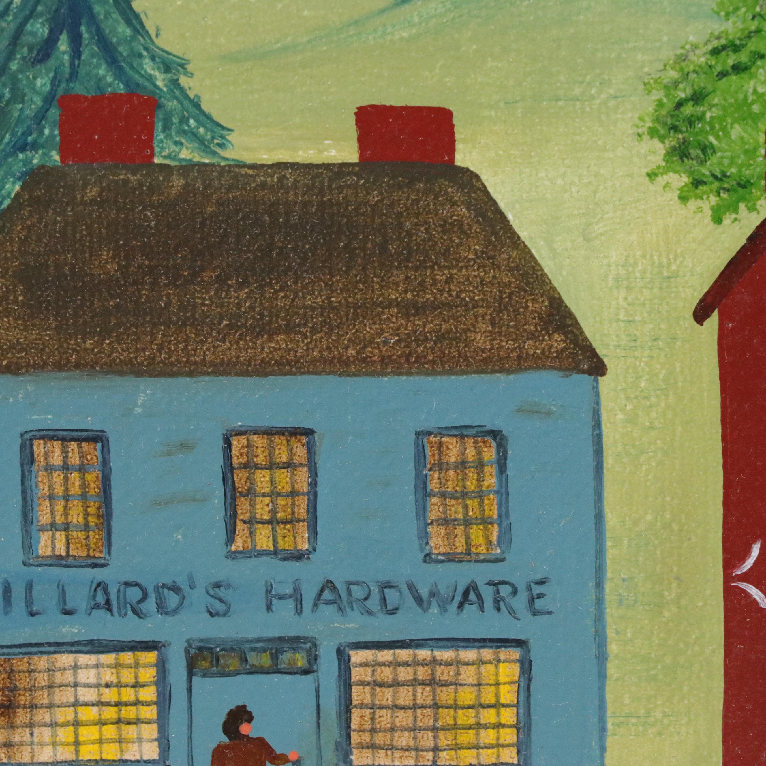 Jane L. Reid Folk Art Acrylic Painting