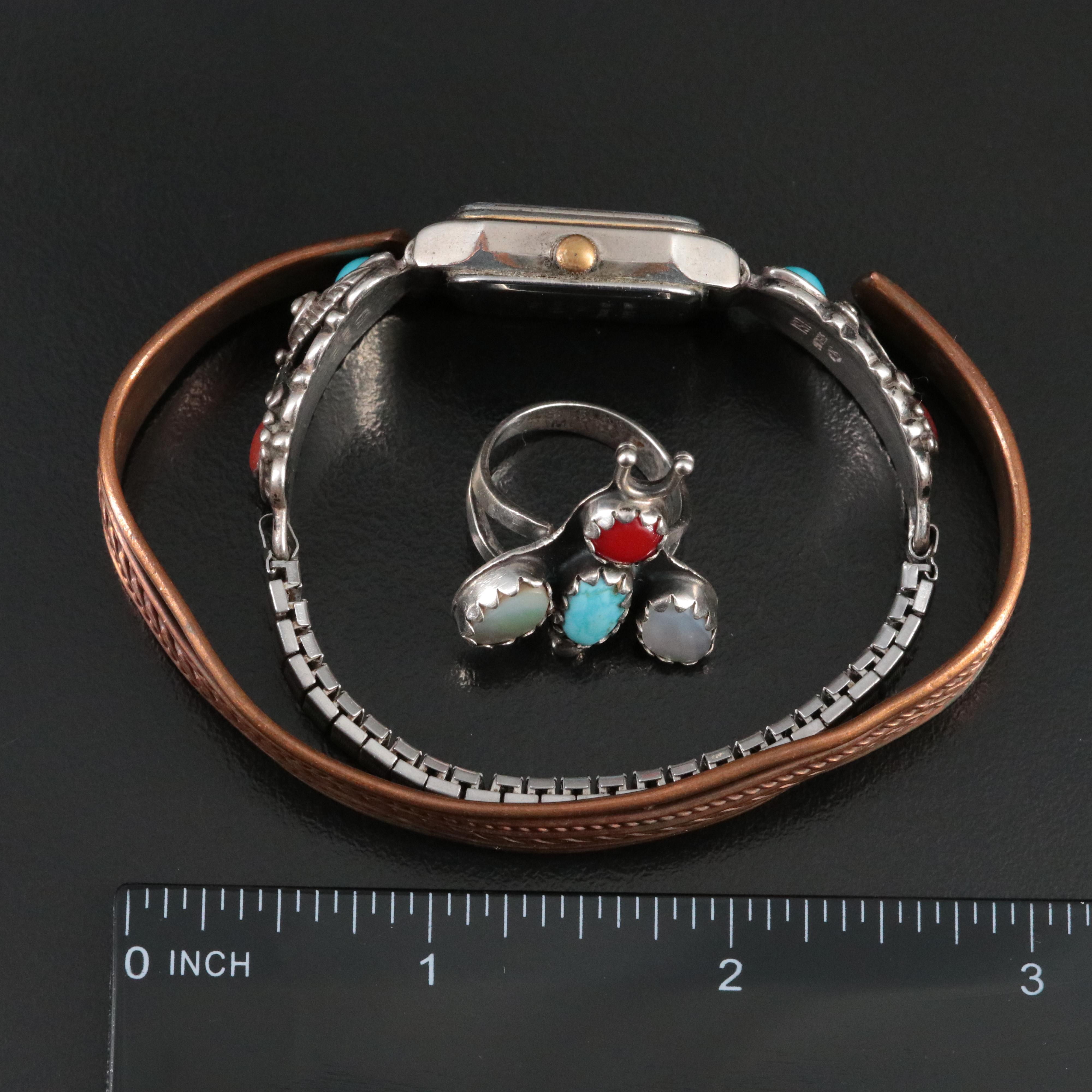 Sterling, Turquoise and Southwestern Featured in Jewelry Collection
