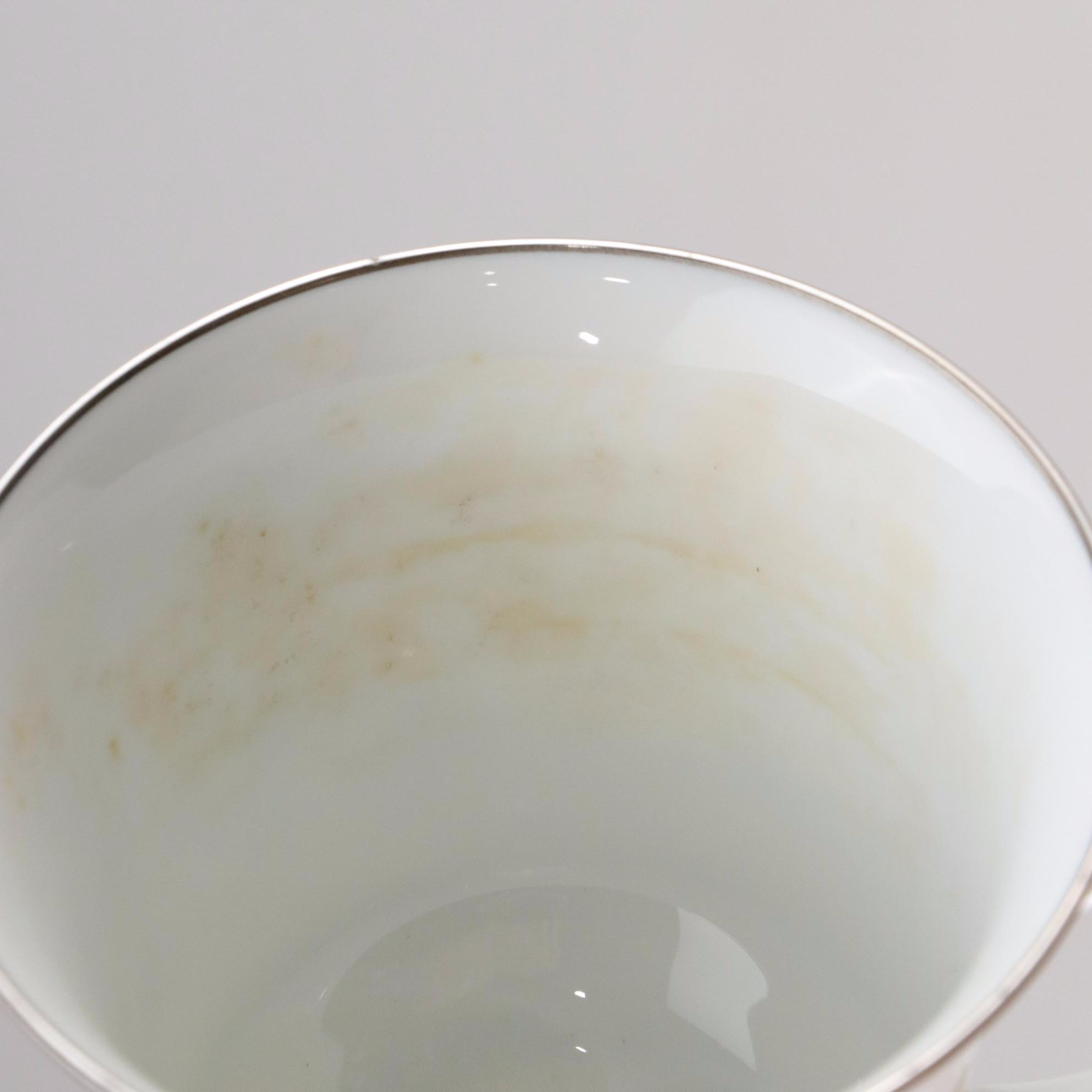 Noritake "Savannah" Platinum Trim Dinnerware Service Set for Four, Late 20th C.