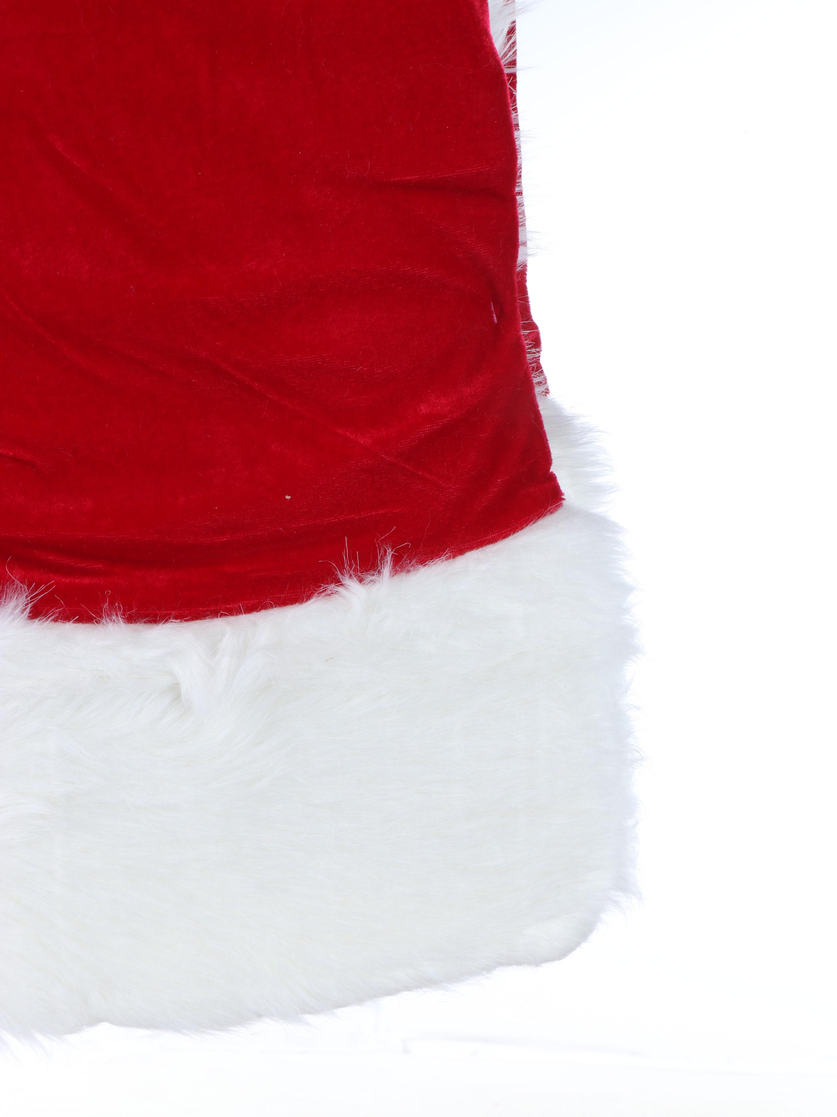 St. Nick's Choice Christmas Tree Skirts with Mr. Christmas Climbing Santa