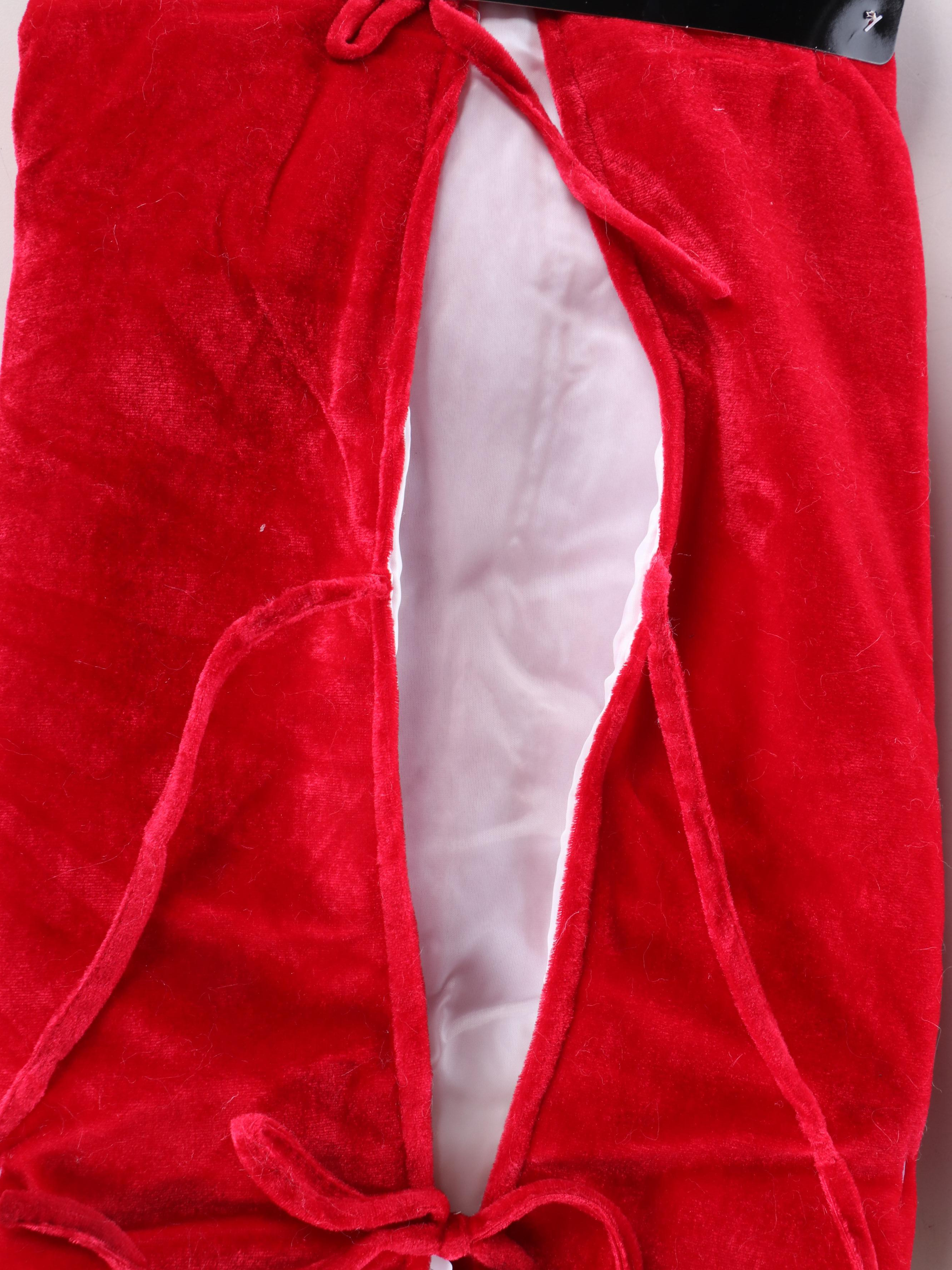 St. Nick's Choice Christmas Tree Skirts with Mr. Christmas Climbing Santa