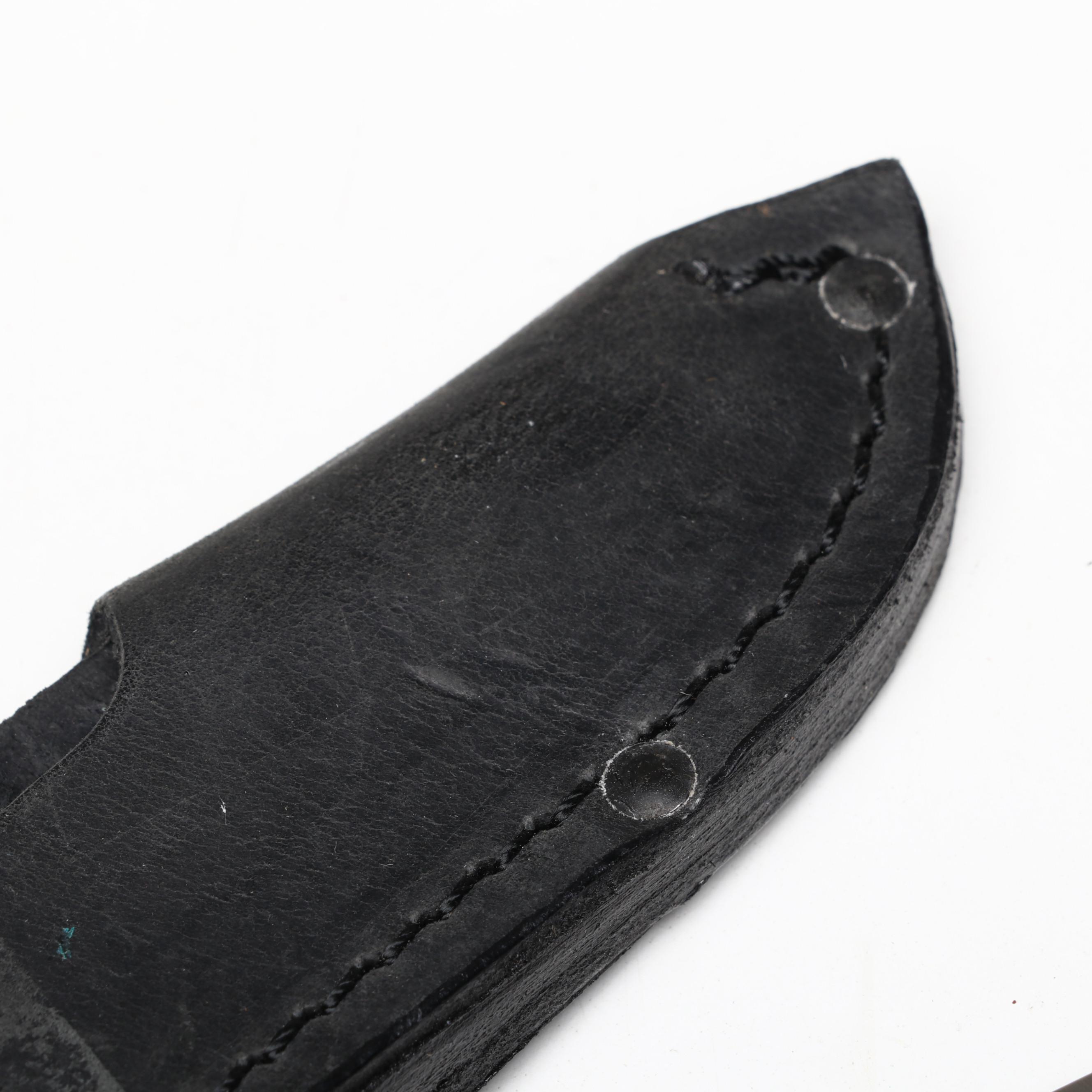 Buck Legacy Collection "Verge" Limited Edition Fixed Blade Knife in Scabbard