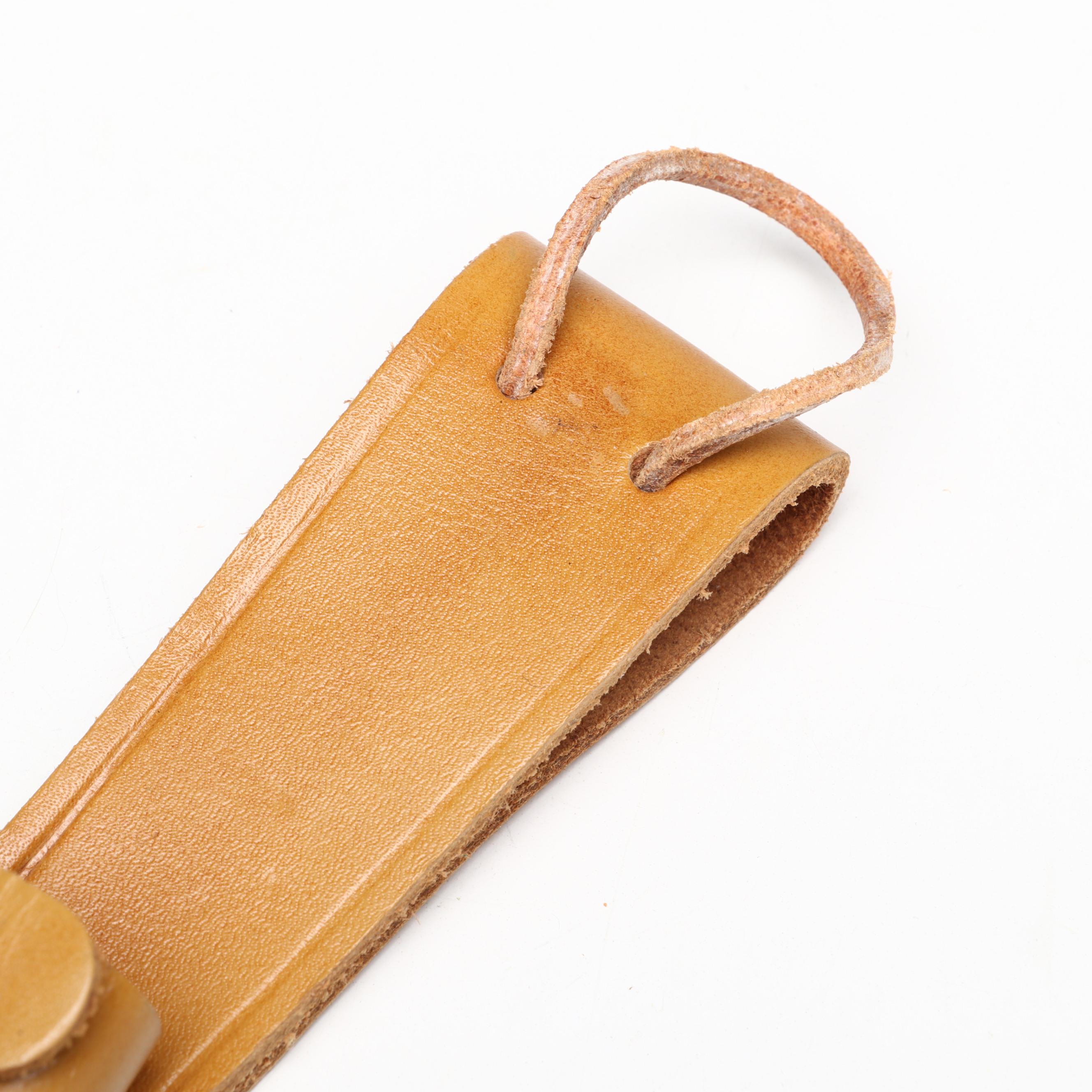 Puma "Hunter's Pal" Stainless and Antler Handled Fixed Blade Knife in Scabbard