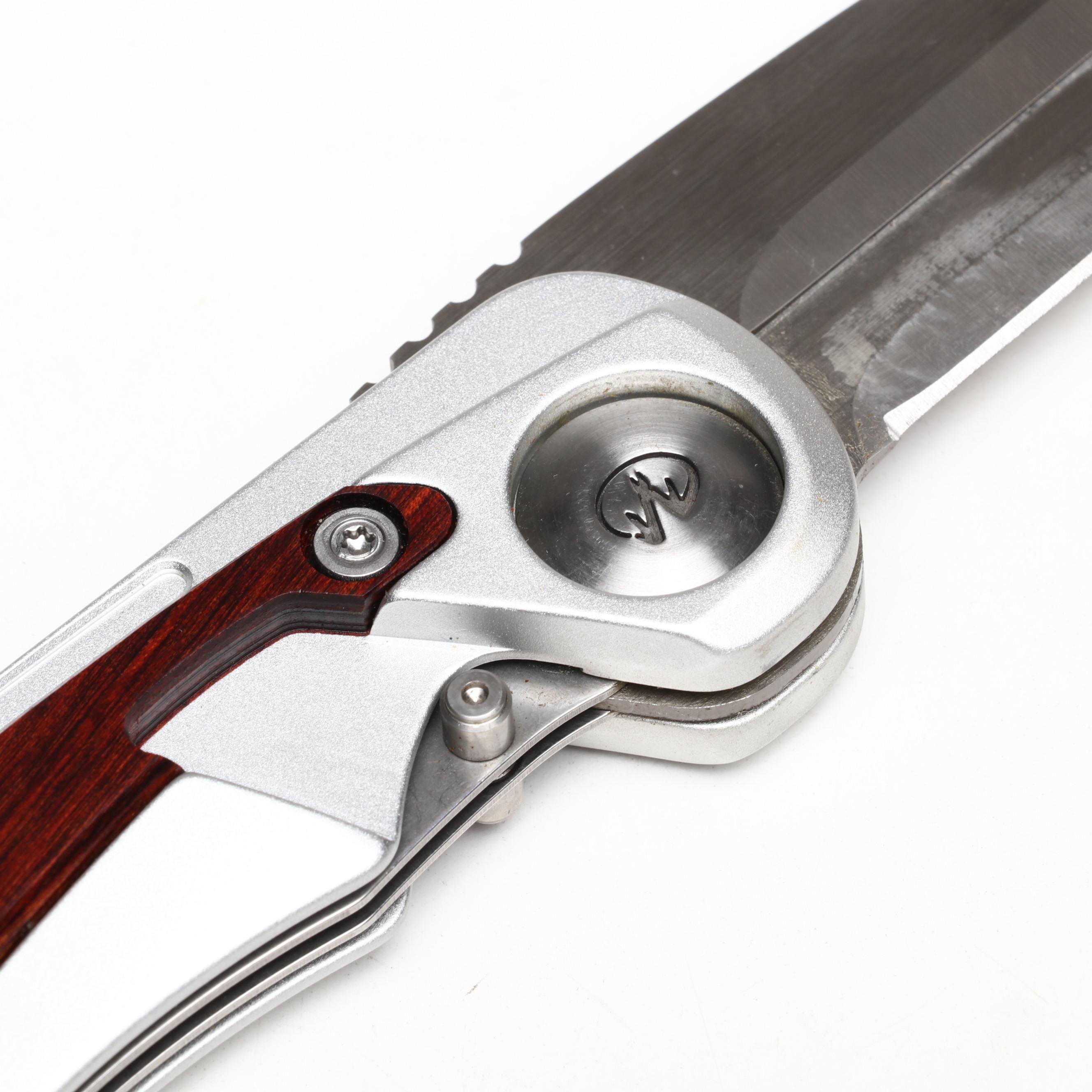 Leatherman "Klamath" Stainless Steel and Aluminum Handled Folding Knife