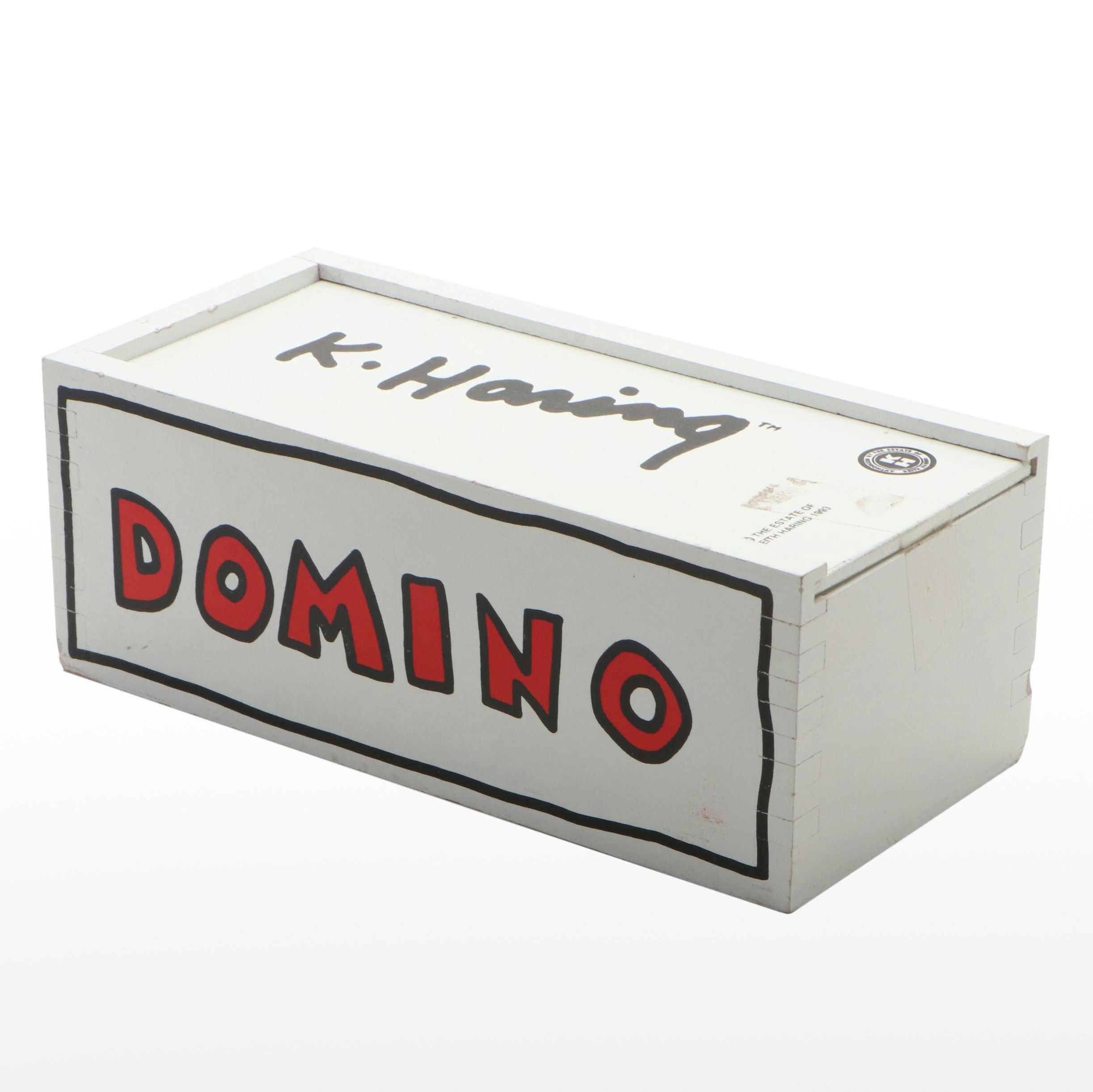 Keith Haring Wooden Domino Set, Late 20th Century