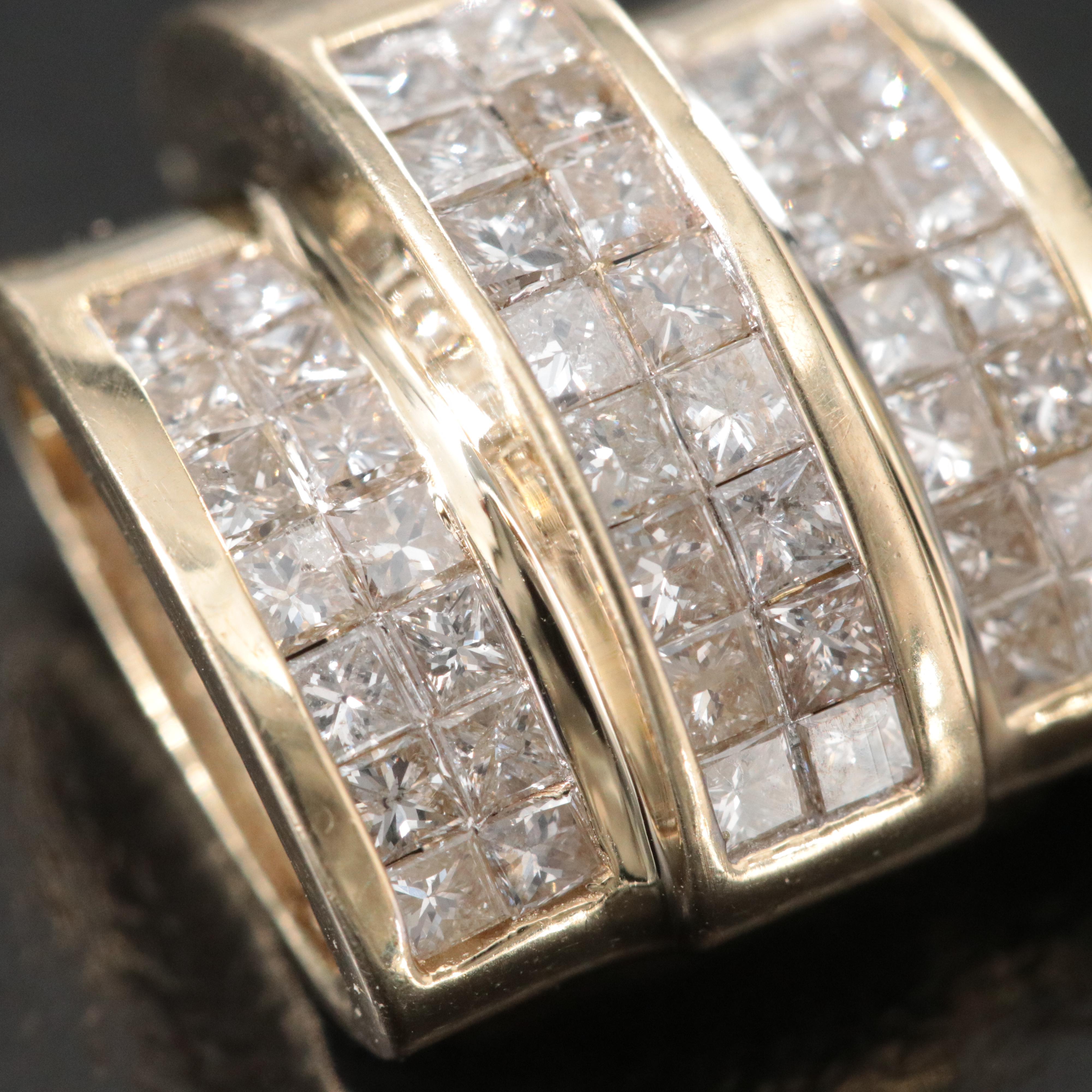 14K 1.49 CTW Diamond Enhancer Pendant