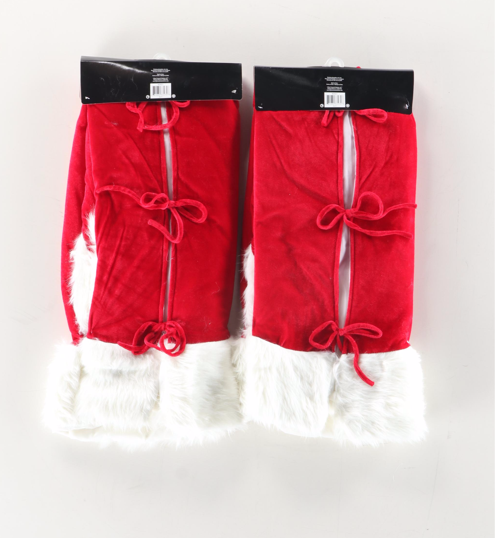 Animated Outdoor Climbing Santa with Tree Skirts