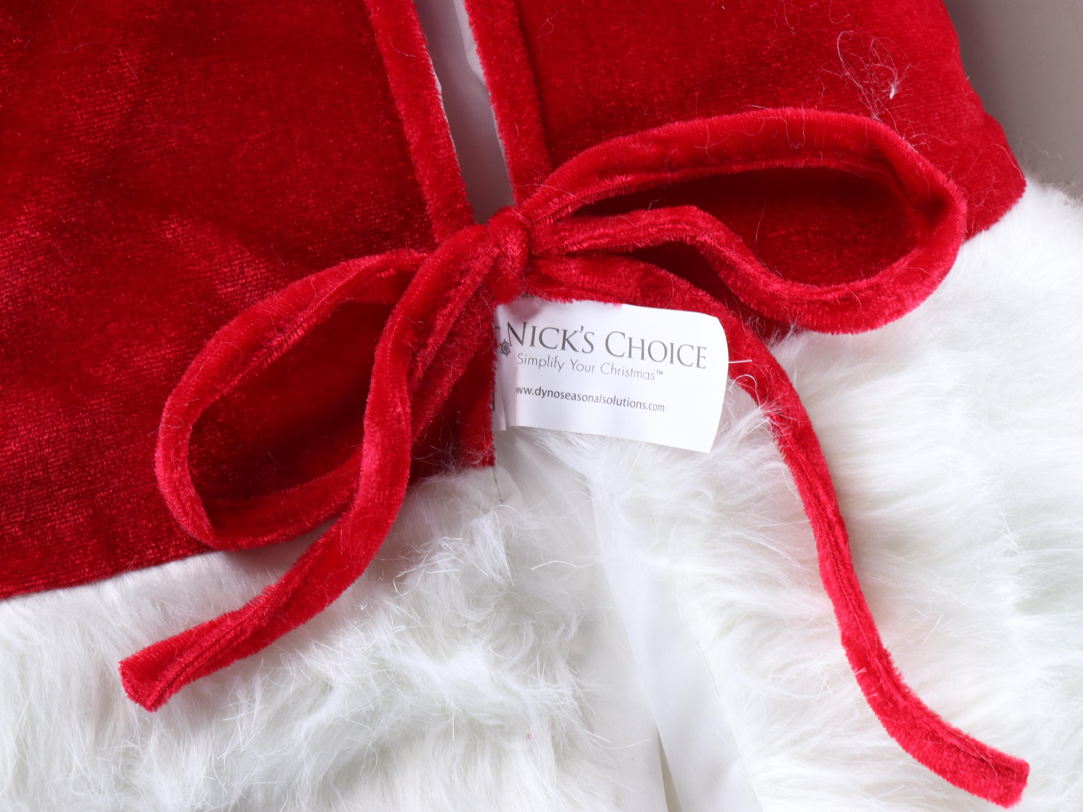 Animated Outdoor Climbing Santa with Tree Skirts