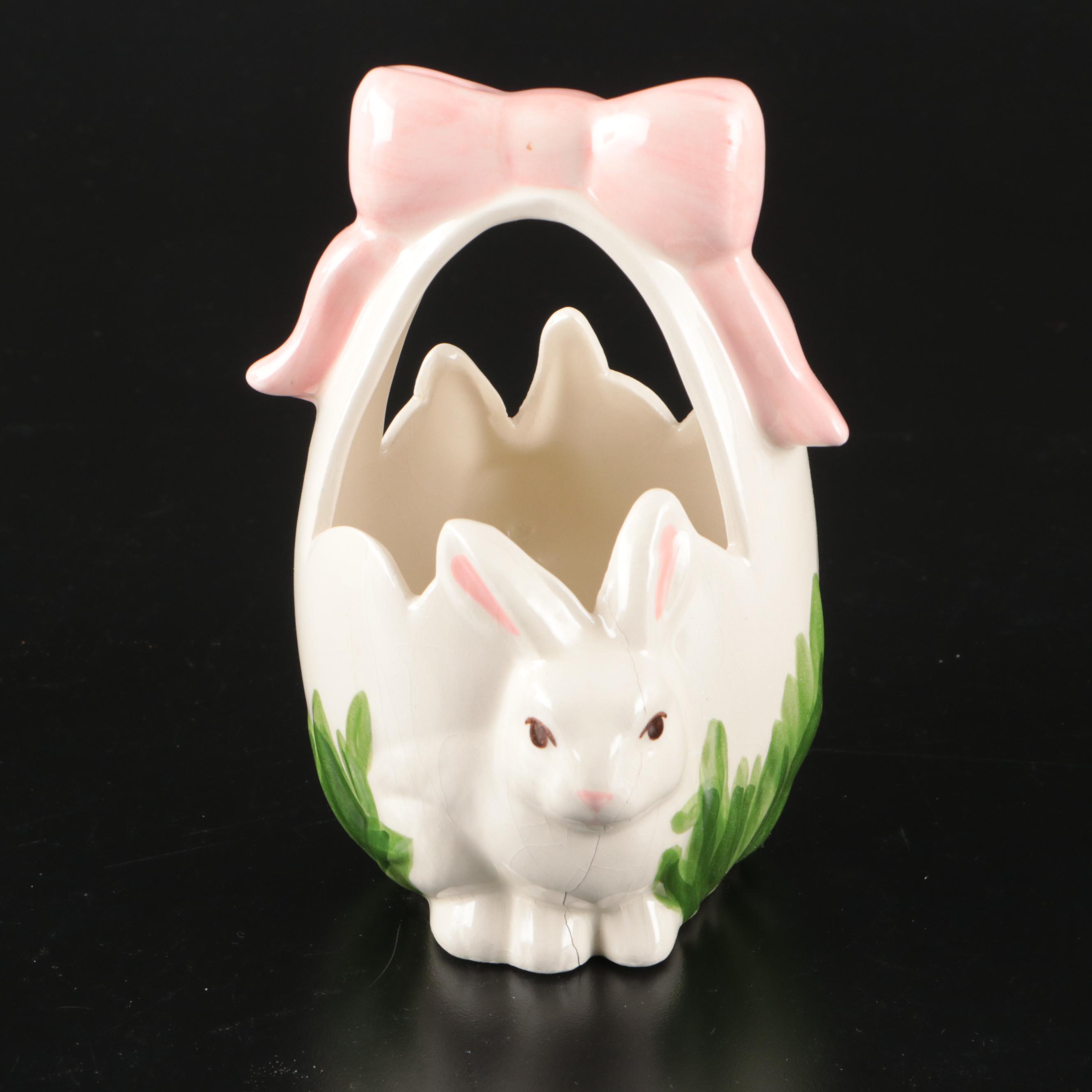 Lenox Porcelain Rabbit, Harry and David Cookie Jar and More Table Décor