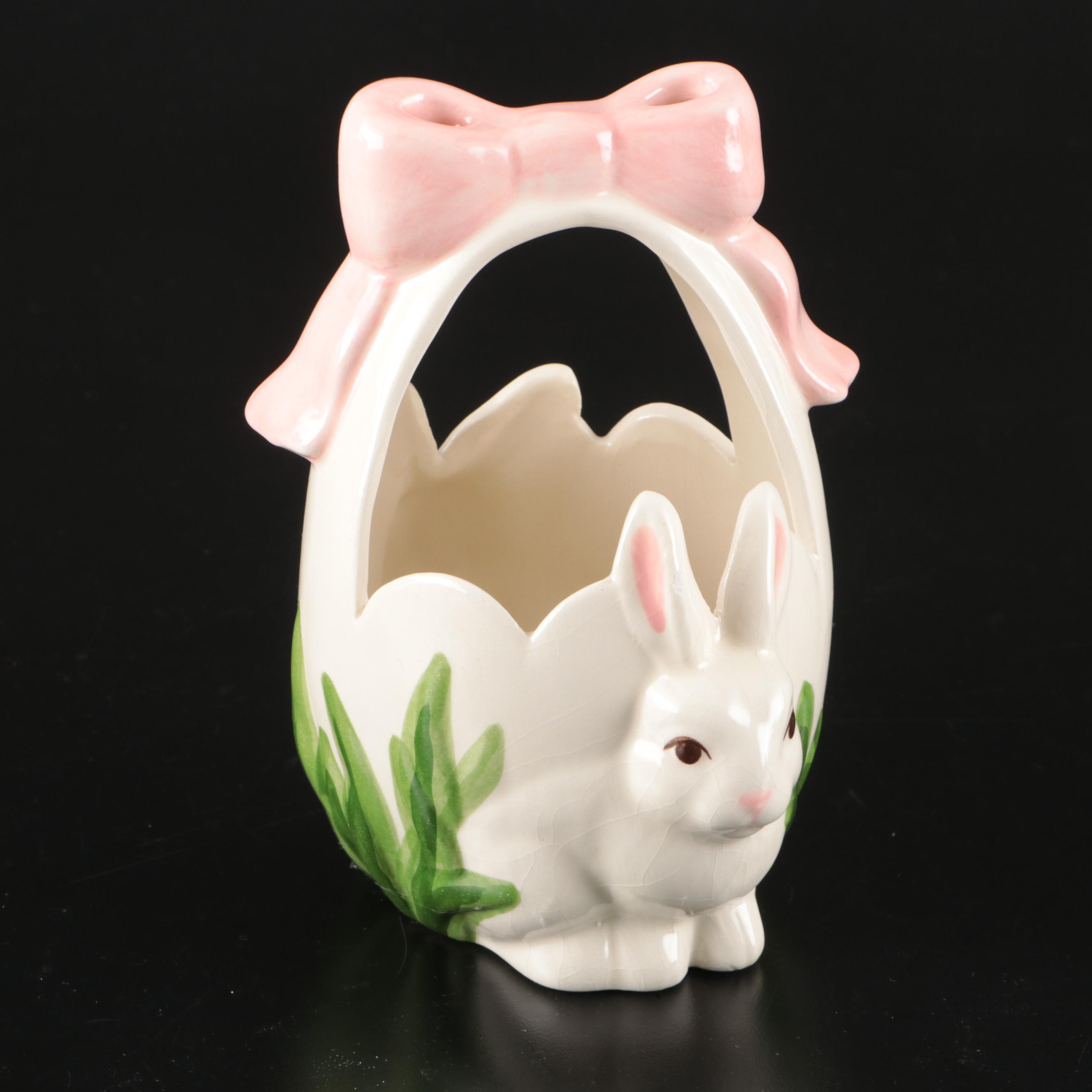 Lenox Porcelain Rabbit, Harry and David Cookie Jar and More Table Décor
