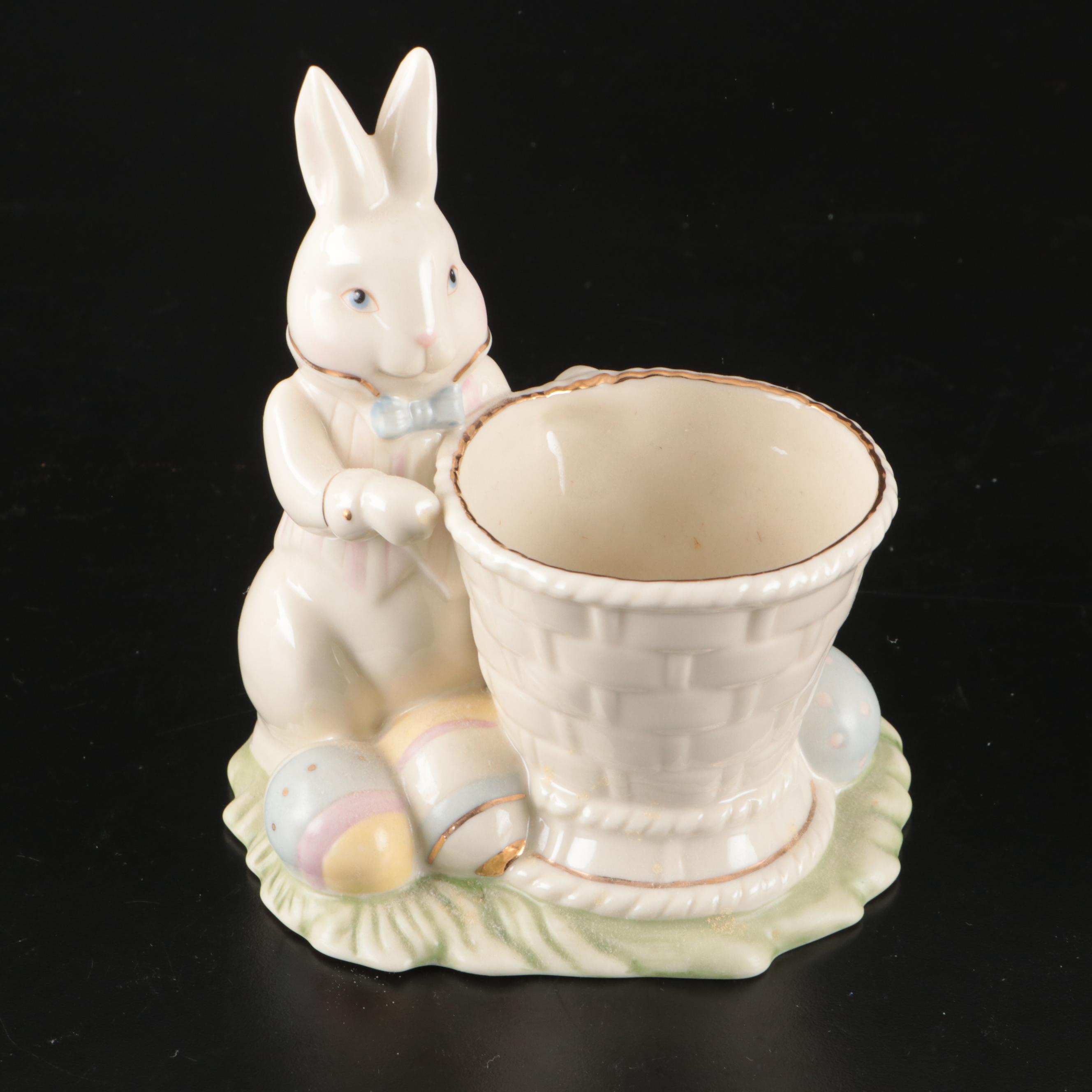 Lenox Porcelain Rabbit, Harry and David Cookie Jar and More Table Décor