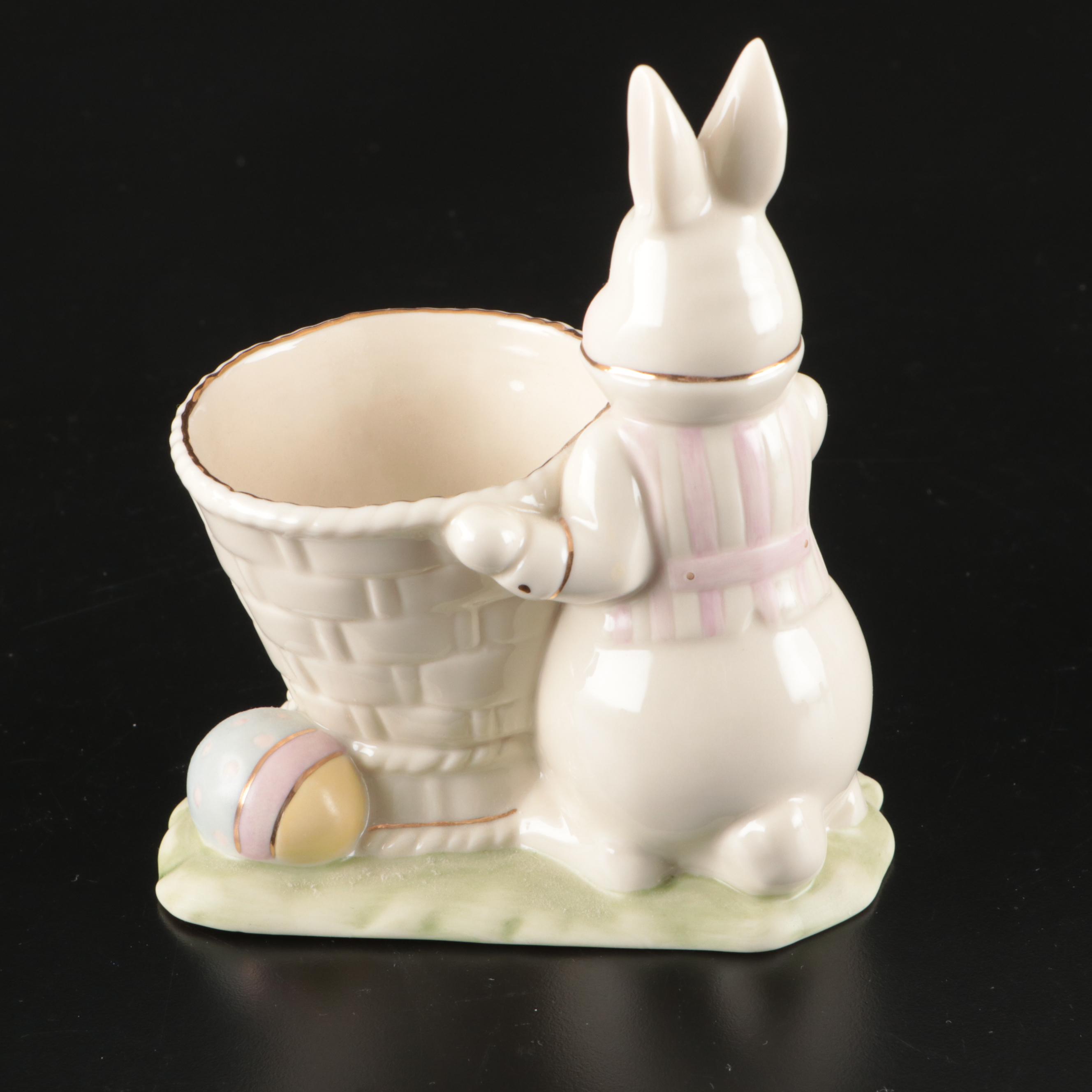 Lenox Porcelain Rabbit, Harry and David Cookie Jar and More Table Décor