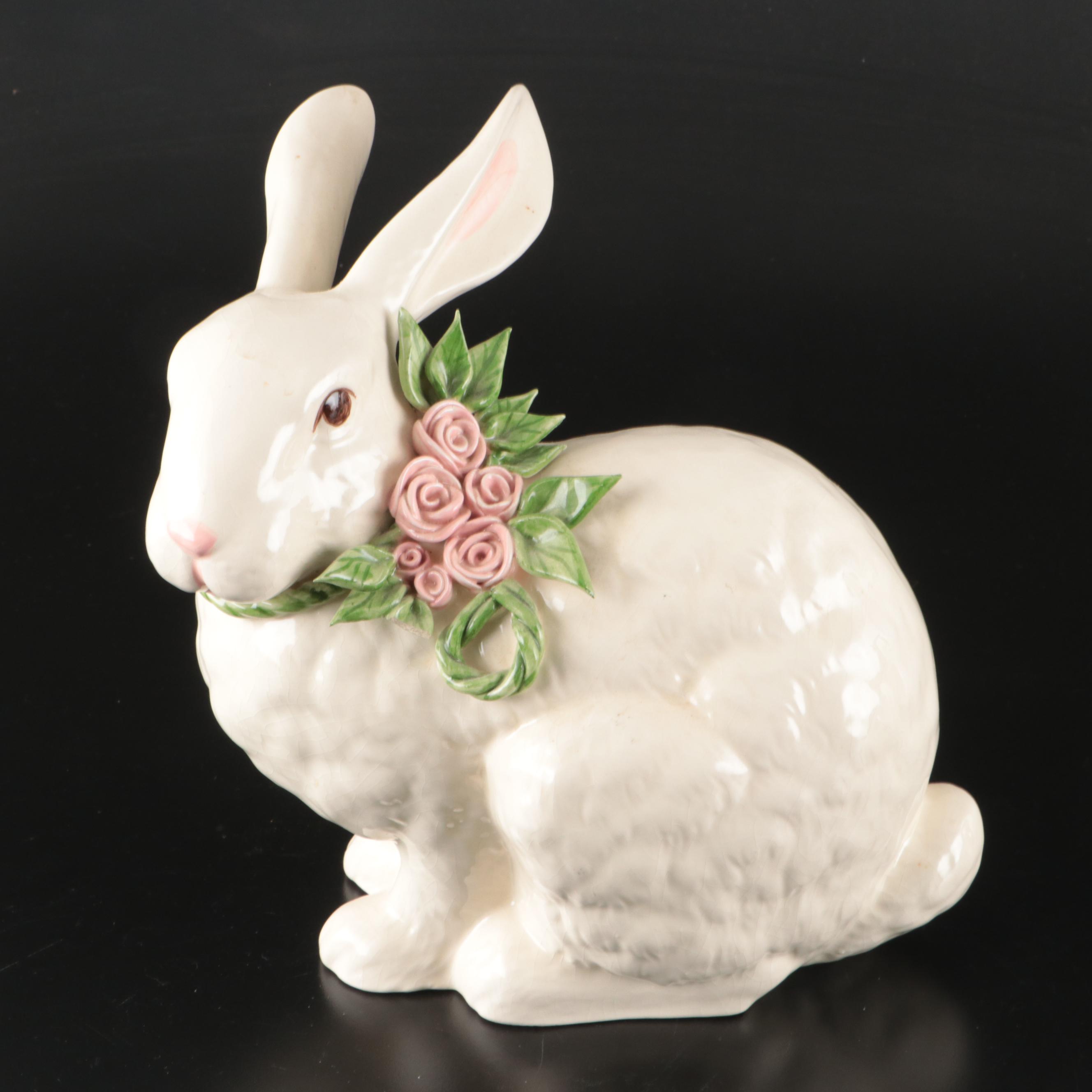 Lenox Porcelain Rabbit, Harry and David Cookie Jar and More Table Décor
