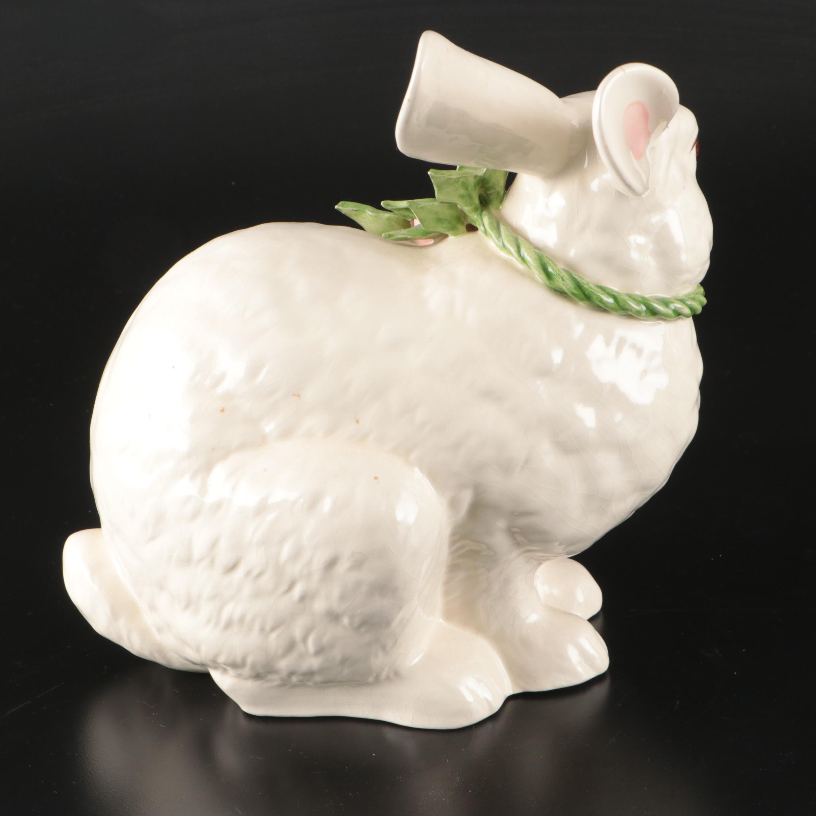 Lenox Porcelain Rabbit, Harry and David Cookie Jar and More Table Décor