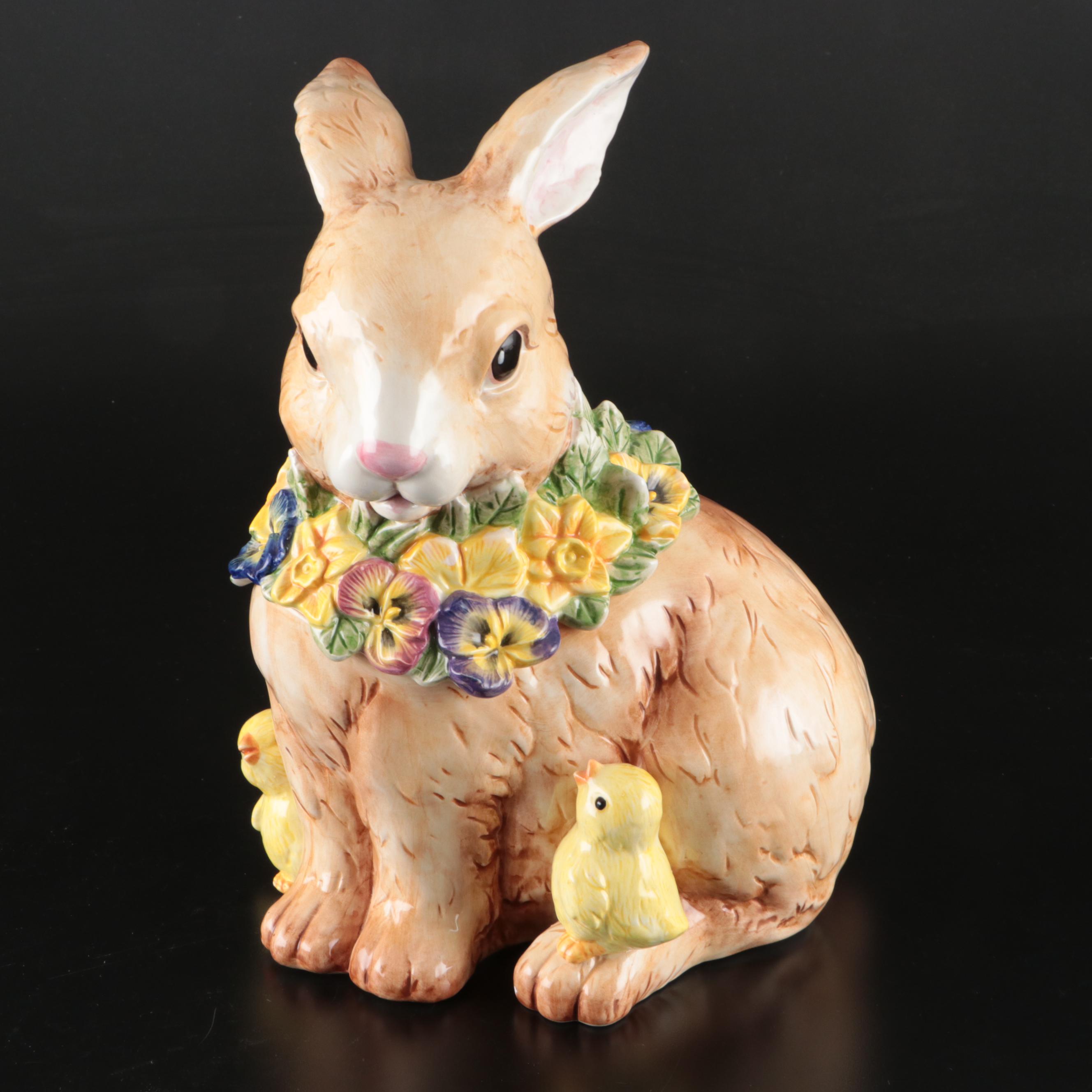 Lenox Porcelain Rabbit, Harry and David Cookie Jar and More Table Décor
