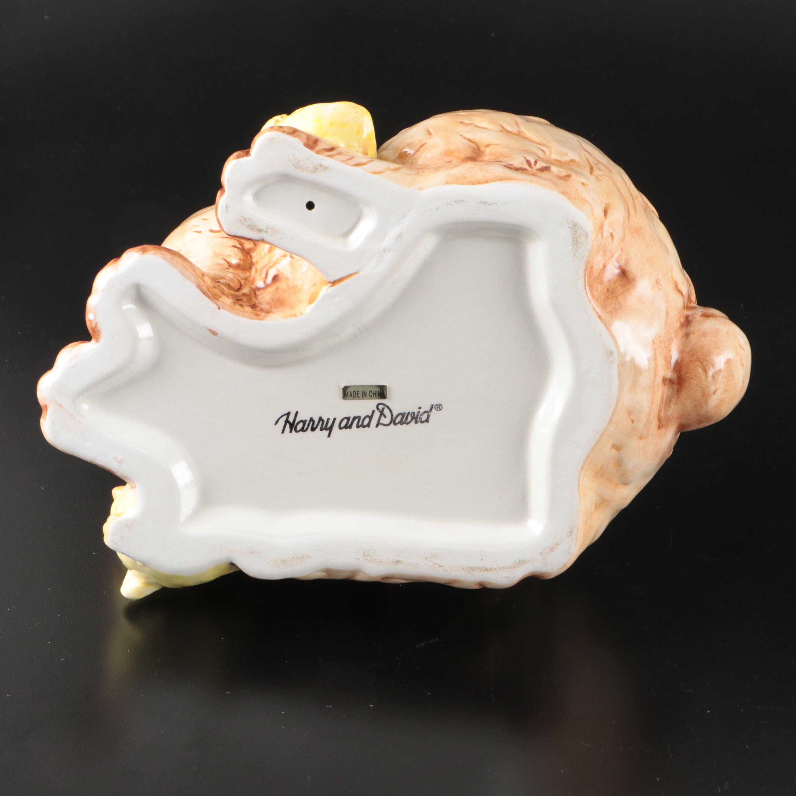 Lenox Porcelain Rabbit, Harry and David Cookie Jar and More Table Décor