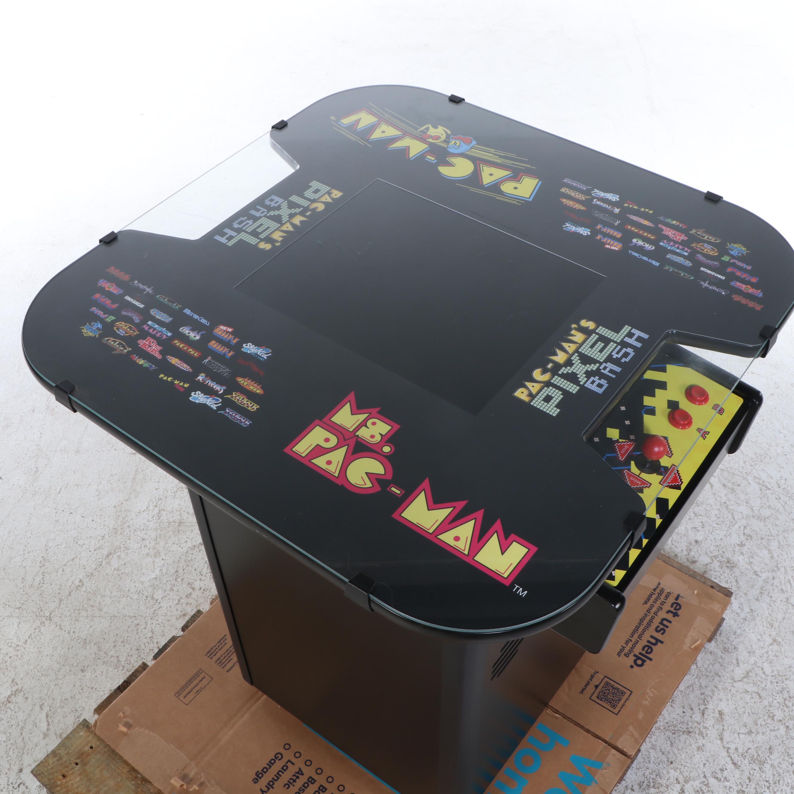 Bandai Namco Pac-Man's Pixel Bash Pub Bistro Arcade Game Table