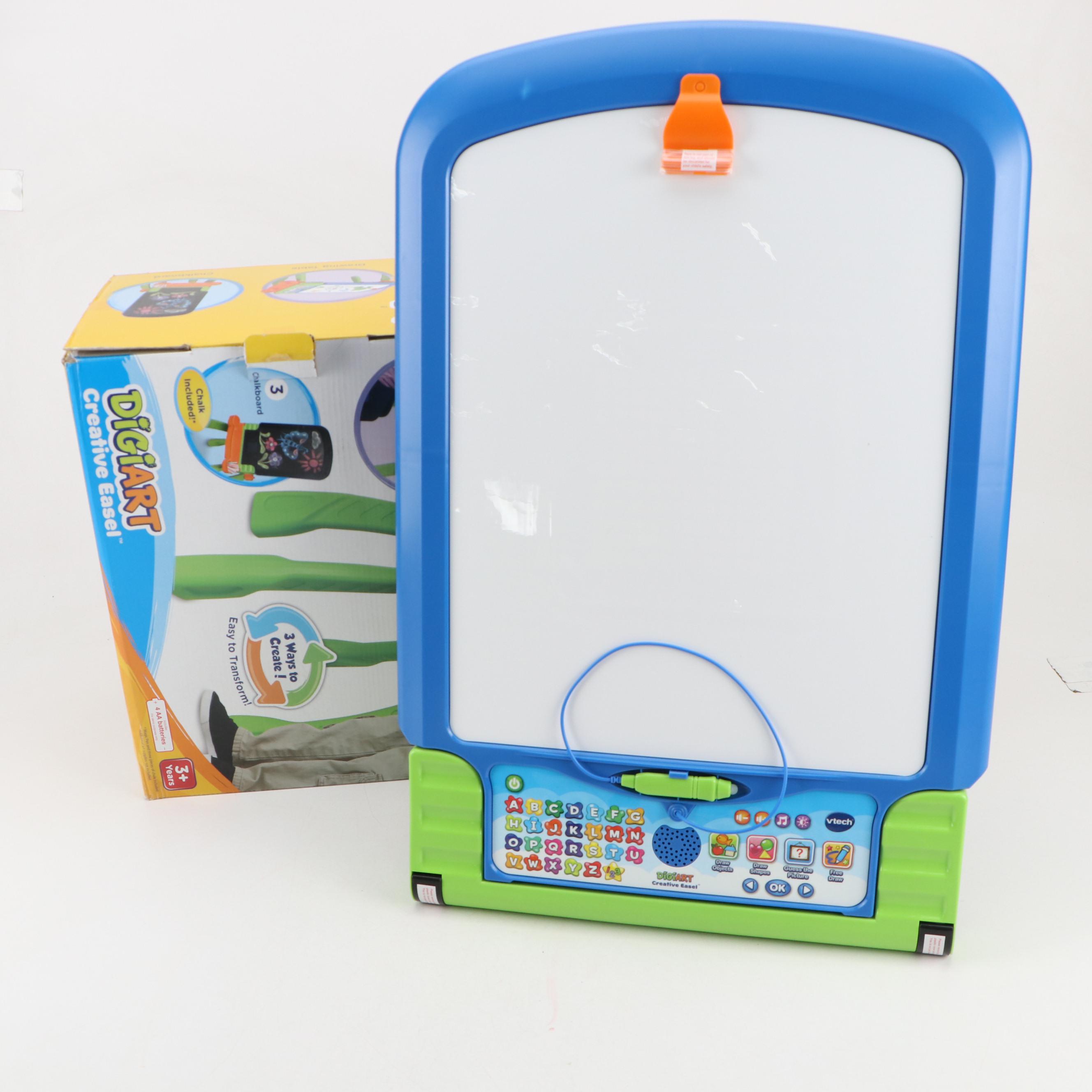 VTech DigiArt Creative Easel with Electronic Arcade Alley Ball