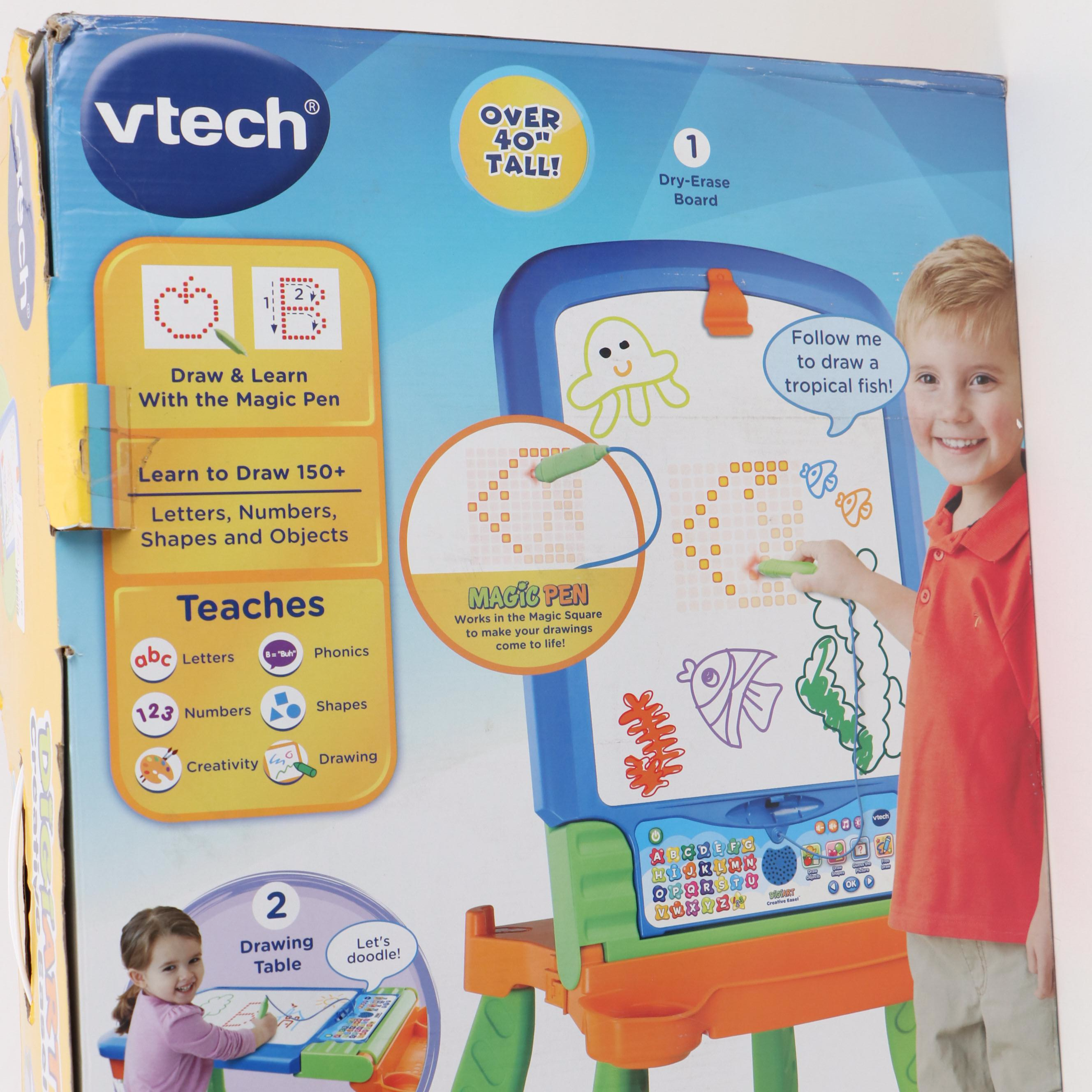 VTech DigiArt Creative Easel with Electronic Arcade Alley Ball