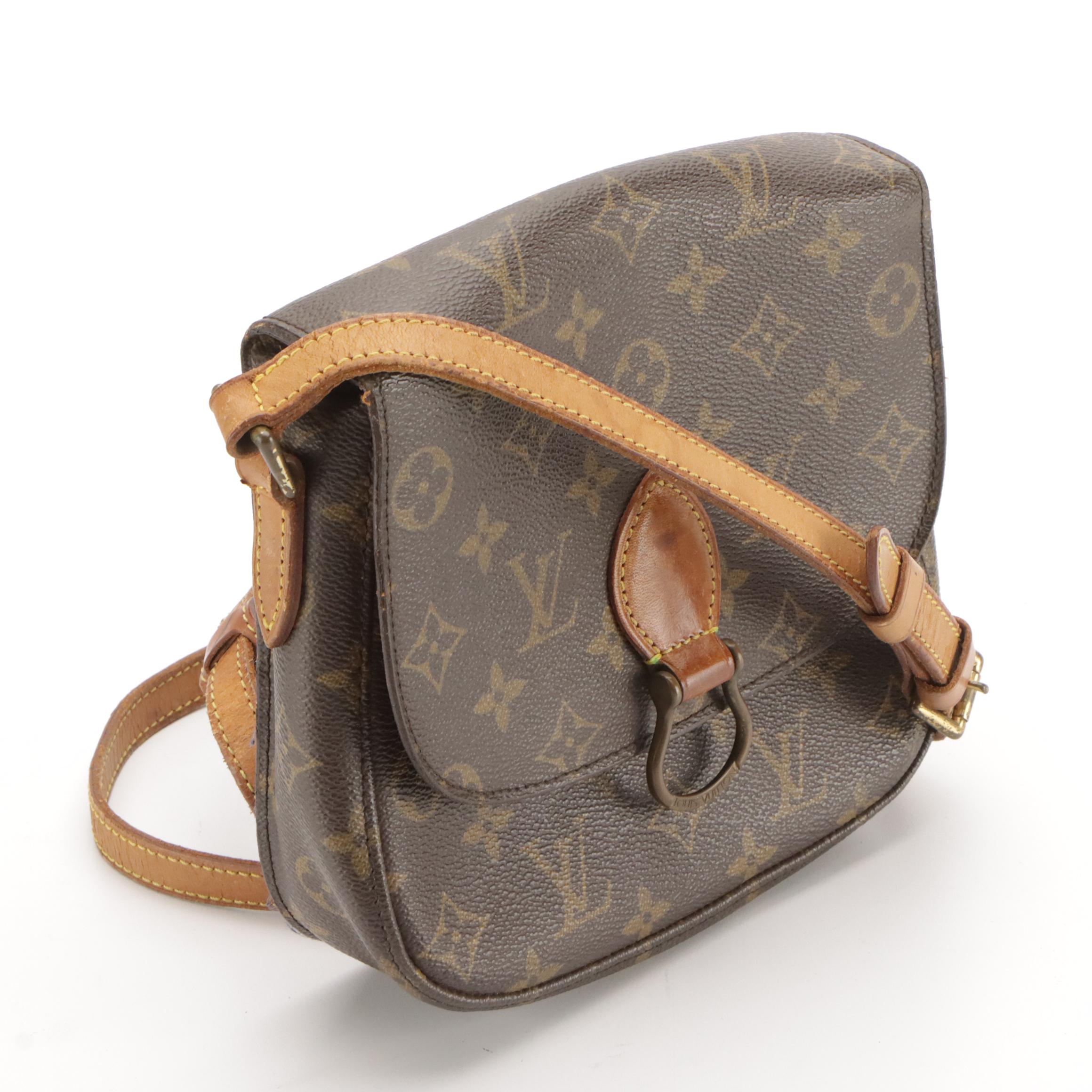 Louis Vuitton St. Cloud PM Crossbody in Monogram Canvas and Vachetta Leather