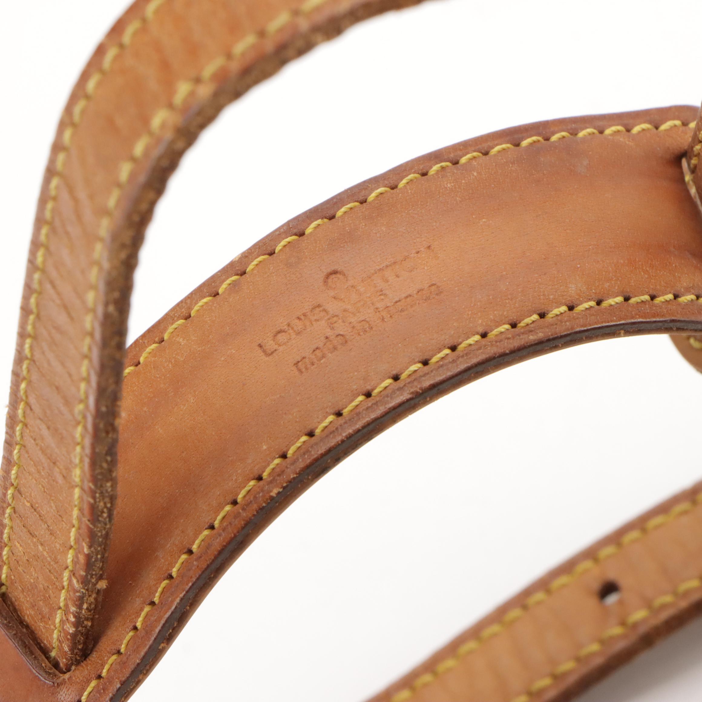 Louis Vuitton St. Cloud PM Crossbody in Monogram Canvas and Vachetta Leather